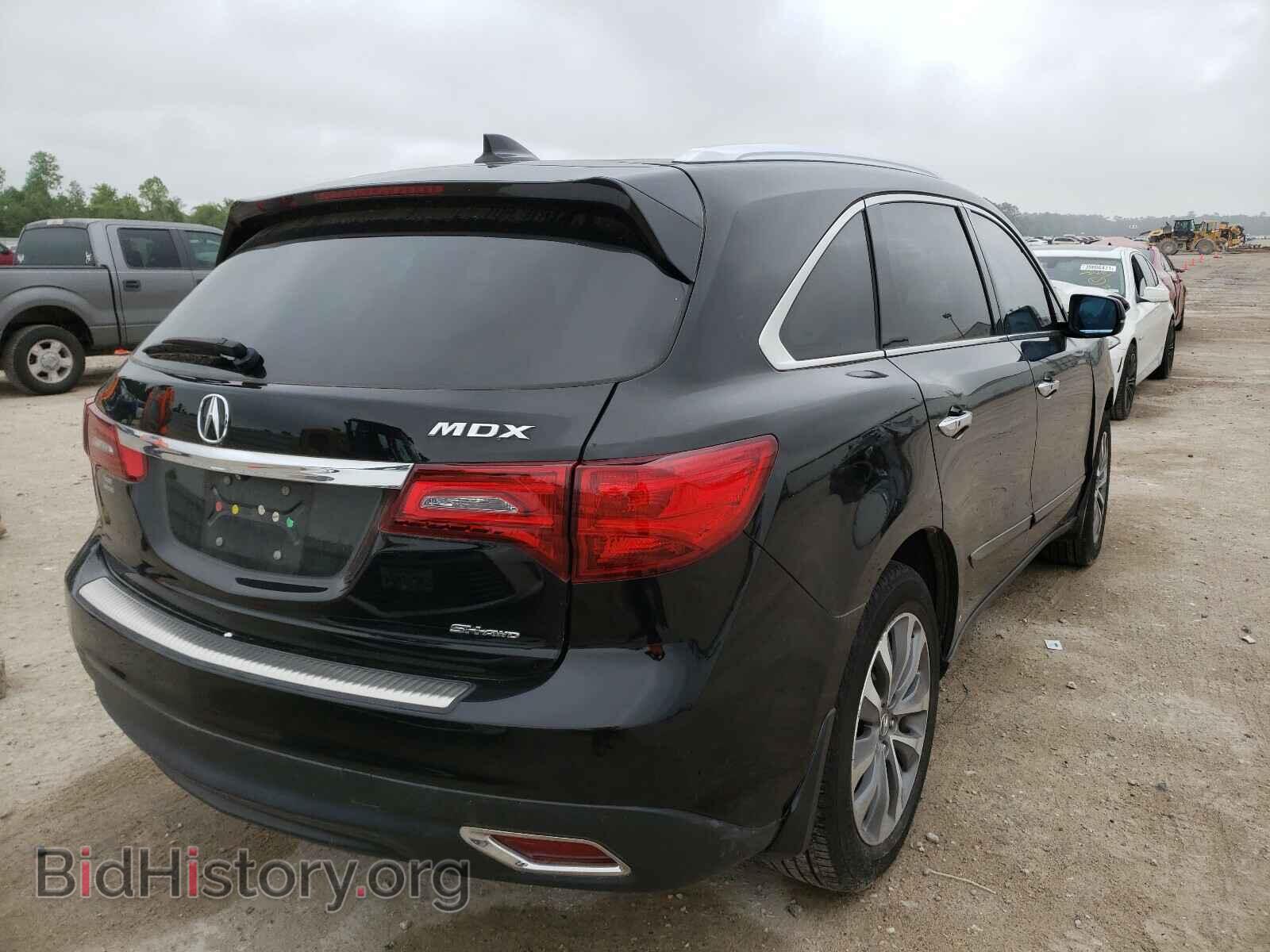 2015 ACURA MDX - VIN: 5FRYD4H45FB013549 - Фото 4