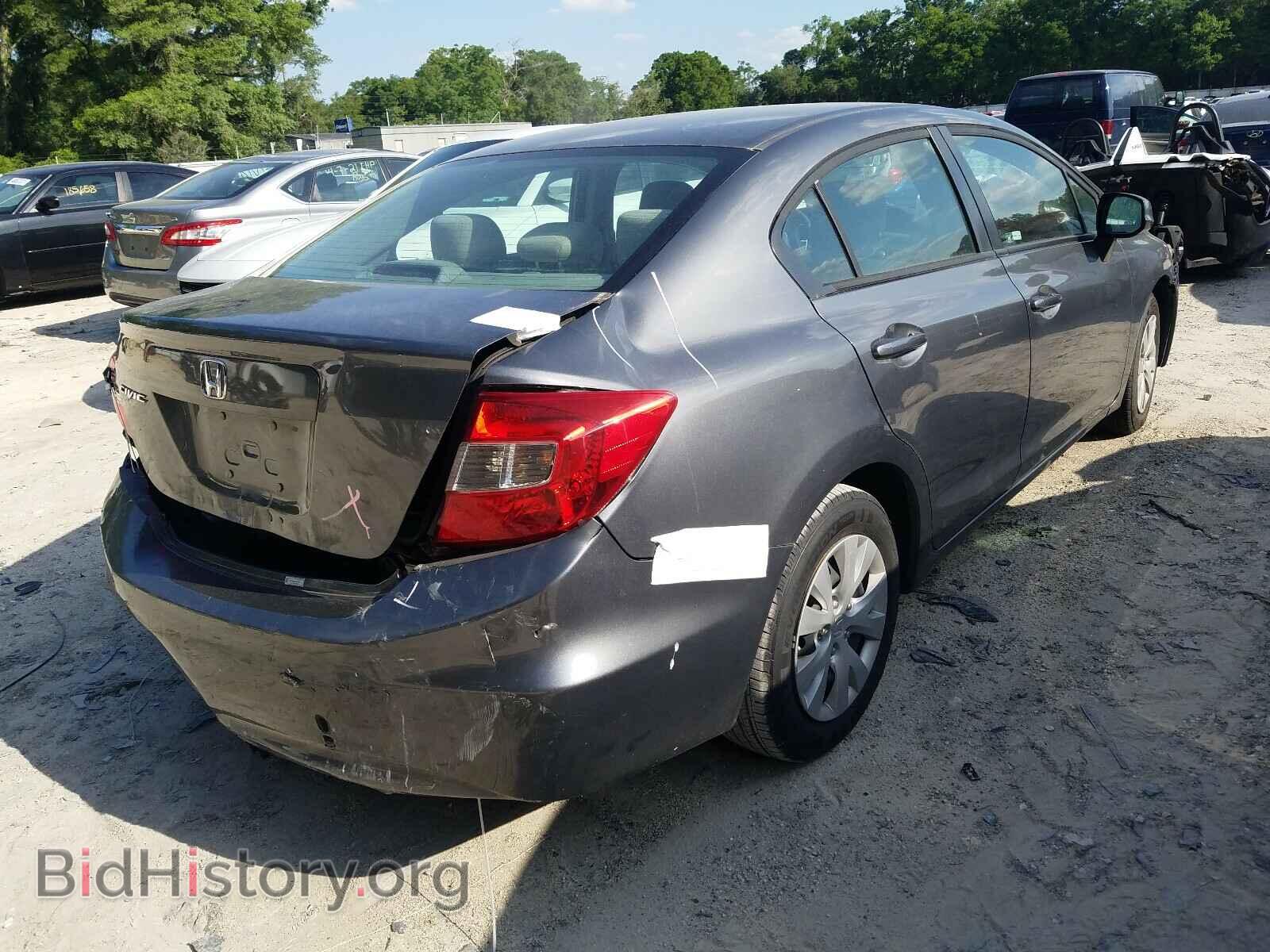 2012 HONDA CIVIC - VIN: 19XFB2F5XCE007780 - Фото 4