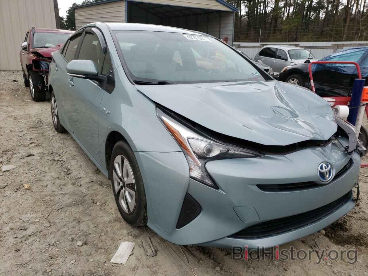 Фотография JTDKBRFU8G3512325 - TOYOTA PRIUS 2016