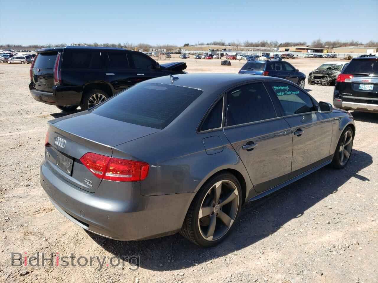 2012 AUDI A4 - VIN: WAUKFAFL4CA112858 - Фото 4