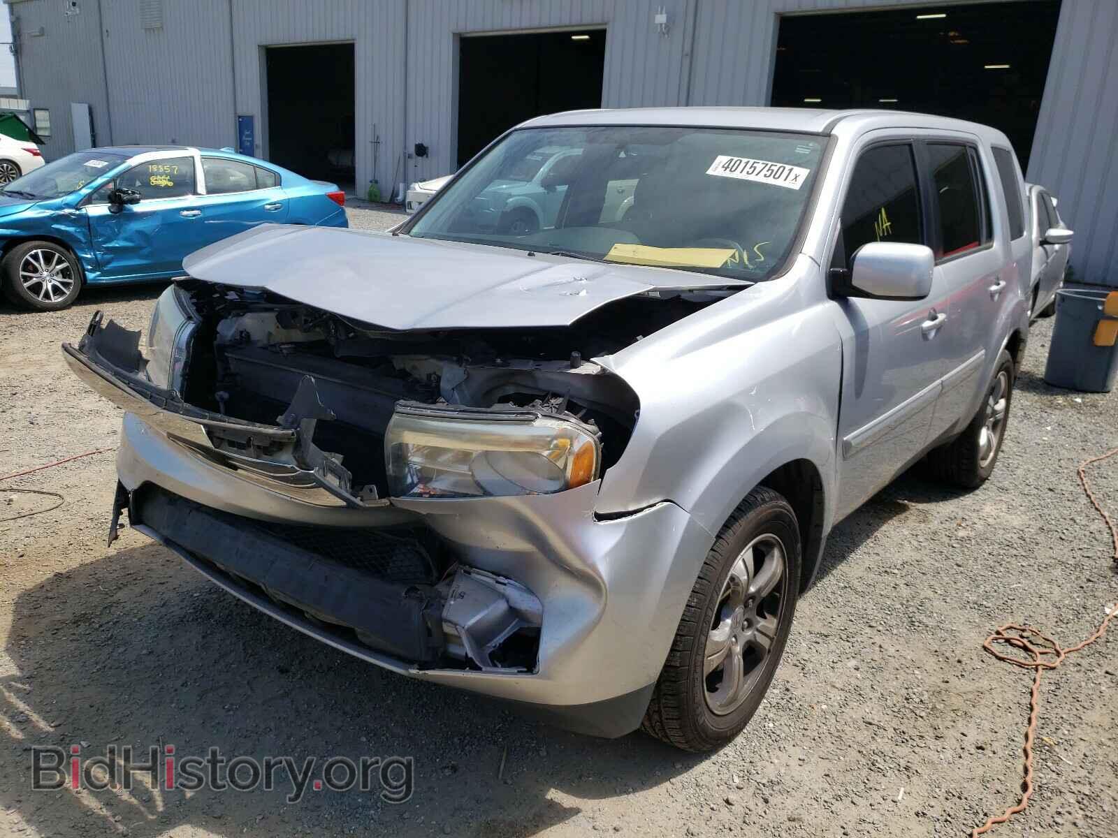 2013 HONDA PILOT - VIN: 5FNYF3H43DB033477 - Фото 2