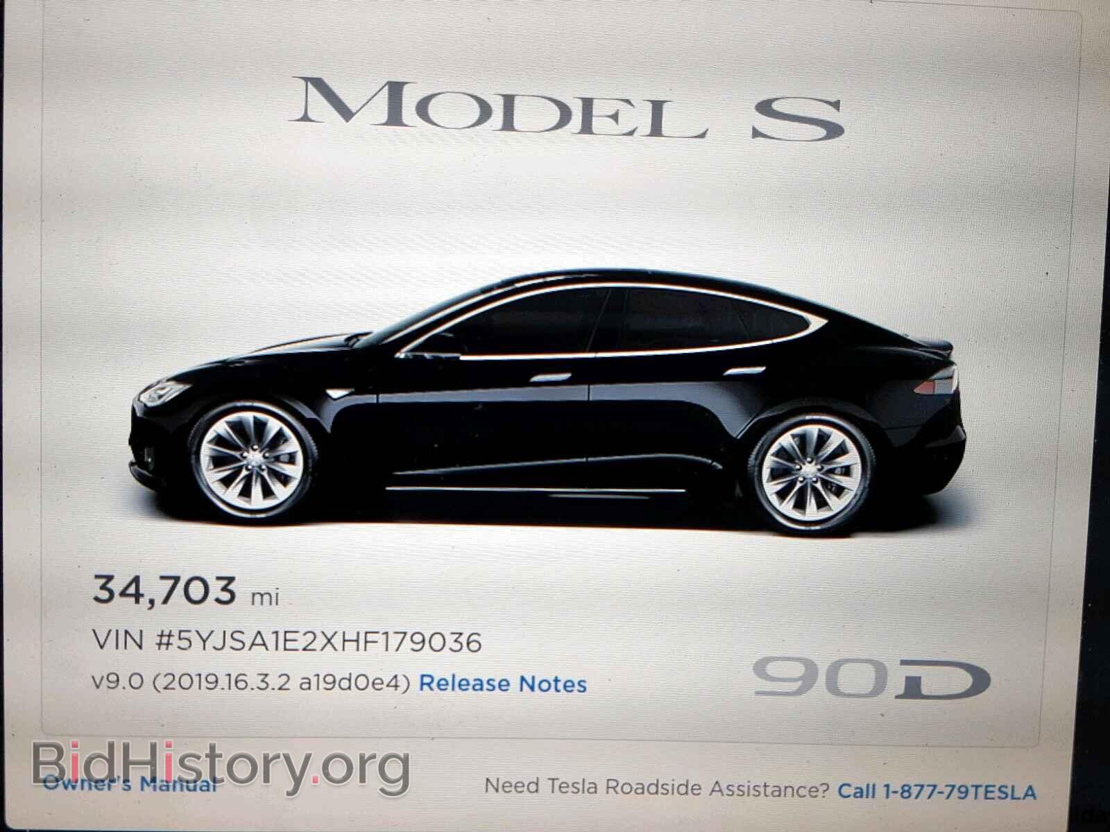 2017 TESLA MODEL S - VIN: 5YJSA1E2XHF179036 - Photo 8