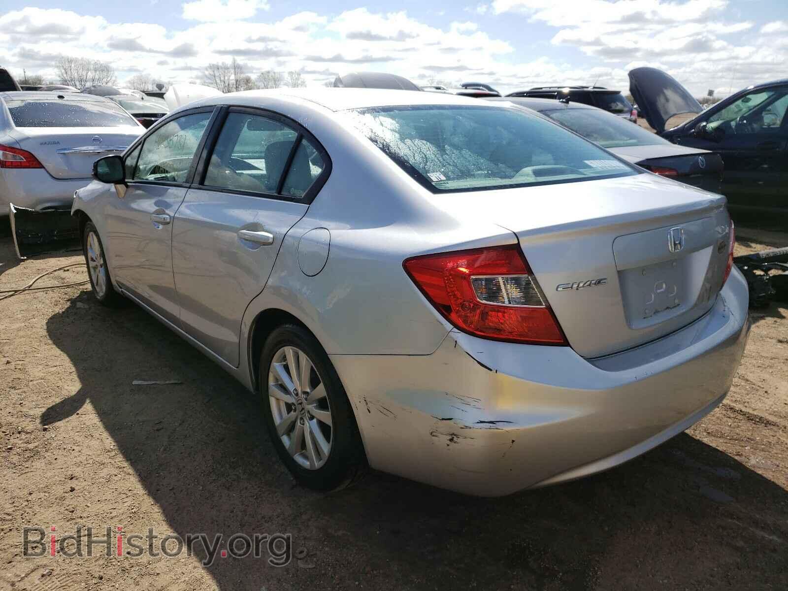 2012 HONDA CIVIC - VIN: 19XFB2F93CE008952 - Фото 3