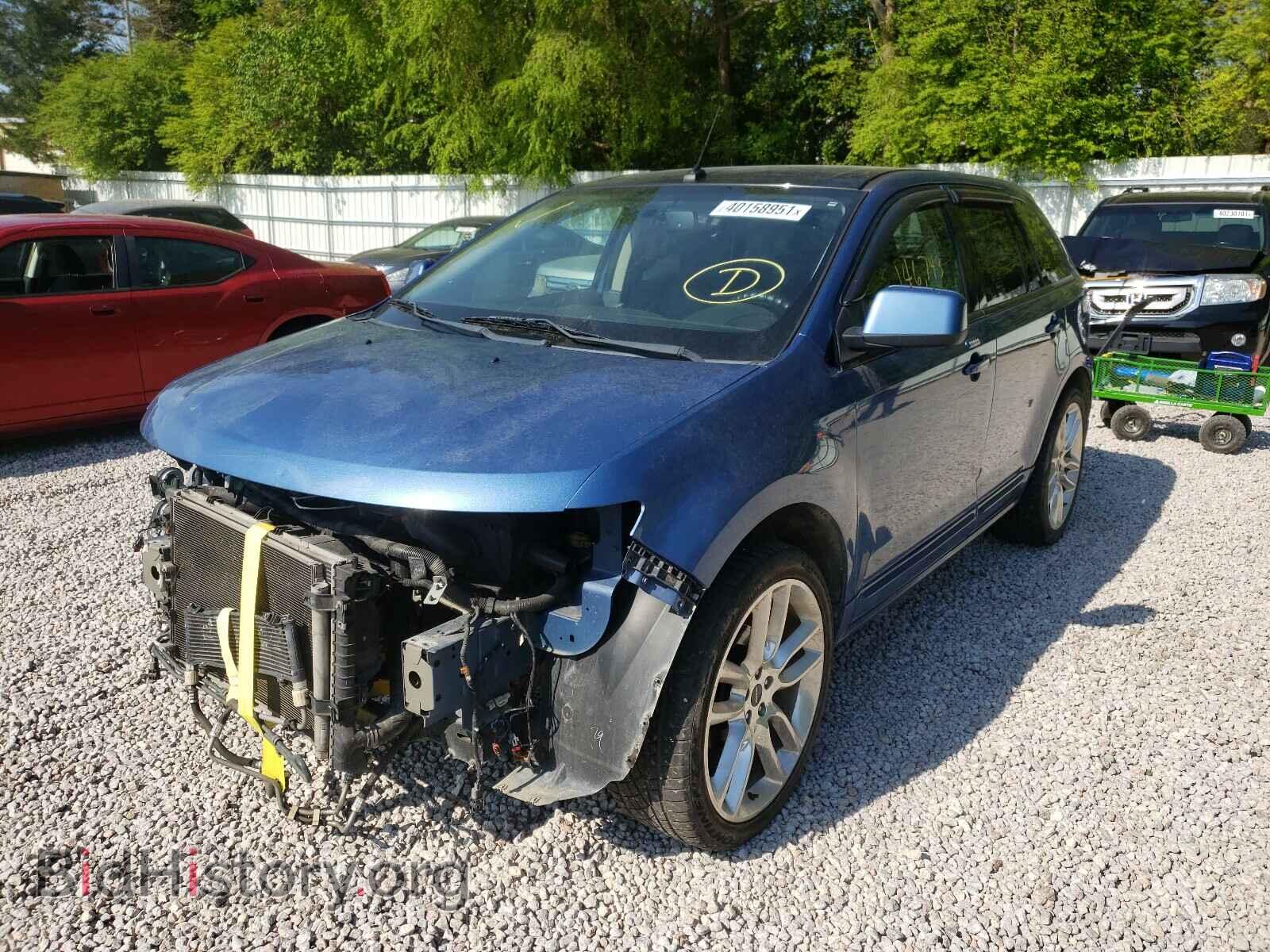 2009 FORD EDGE - VIN: 2FMDK40C59BA79024 - Фото 2