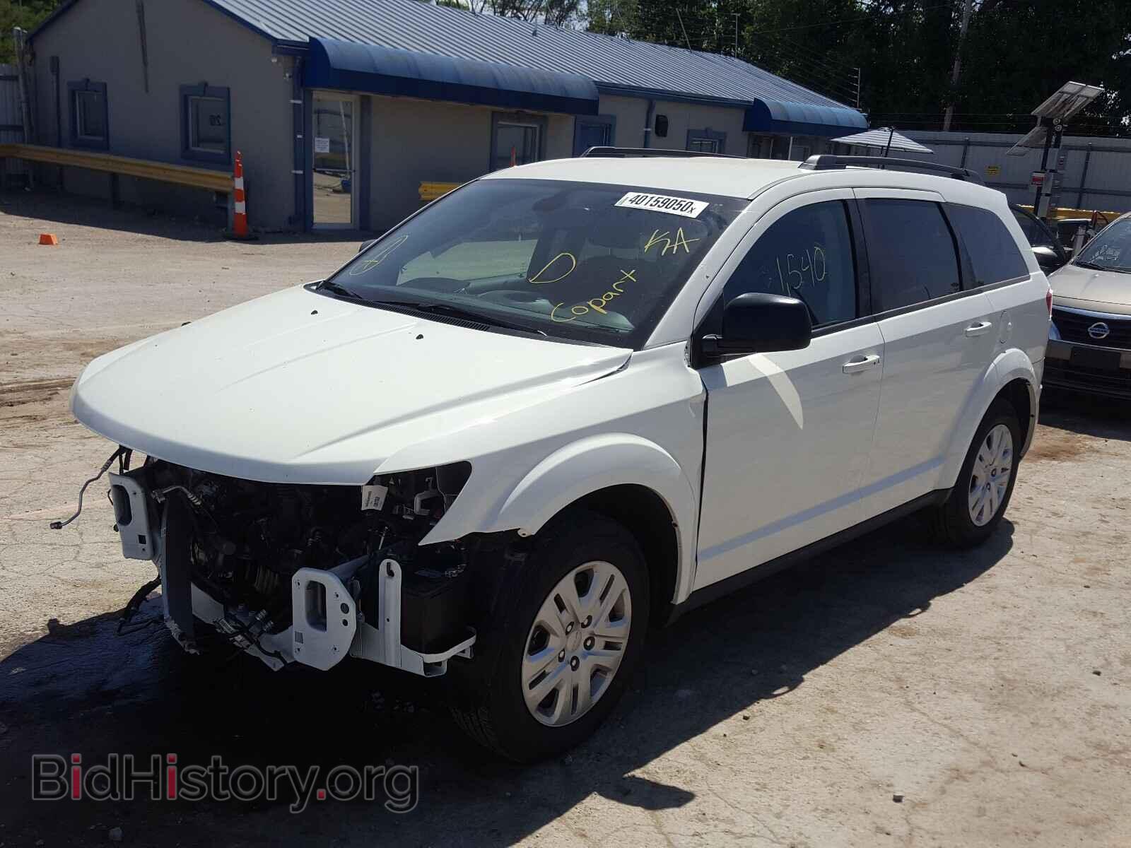 2019 DODGE JOURNEY - VIN: 3C4PDCAB7KT870189 - Фото 2