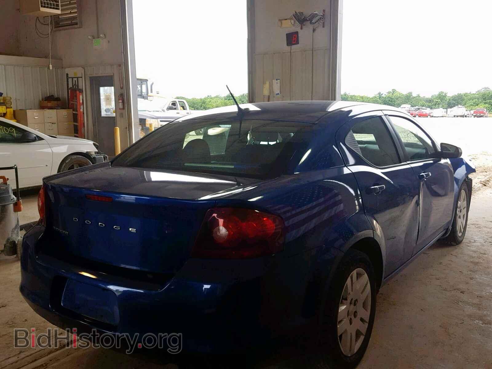 2014 DODGE AVENGER - VIN: 1C3CDZAG0EN113446 - Фото 4