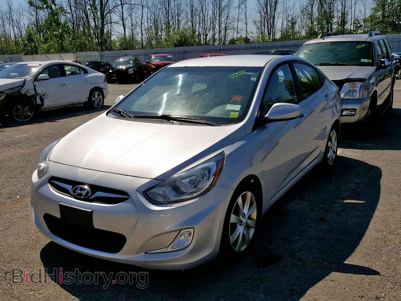 2012 HYUNDAI ACCENT - VIN: KMHCU4AE8CU071636 - Photo 2