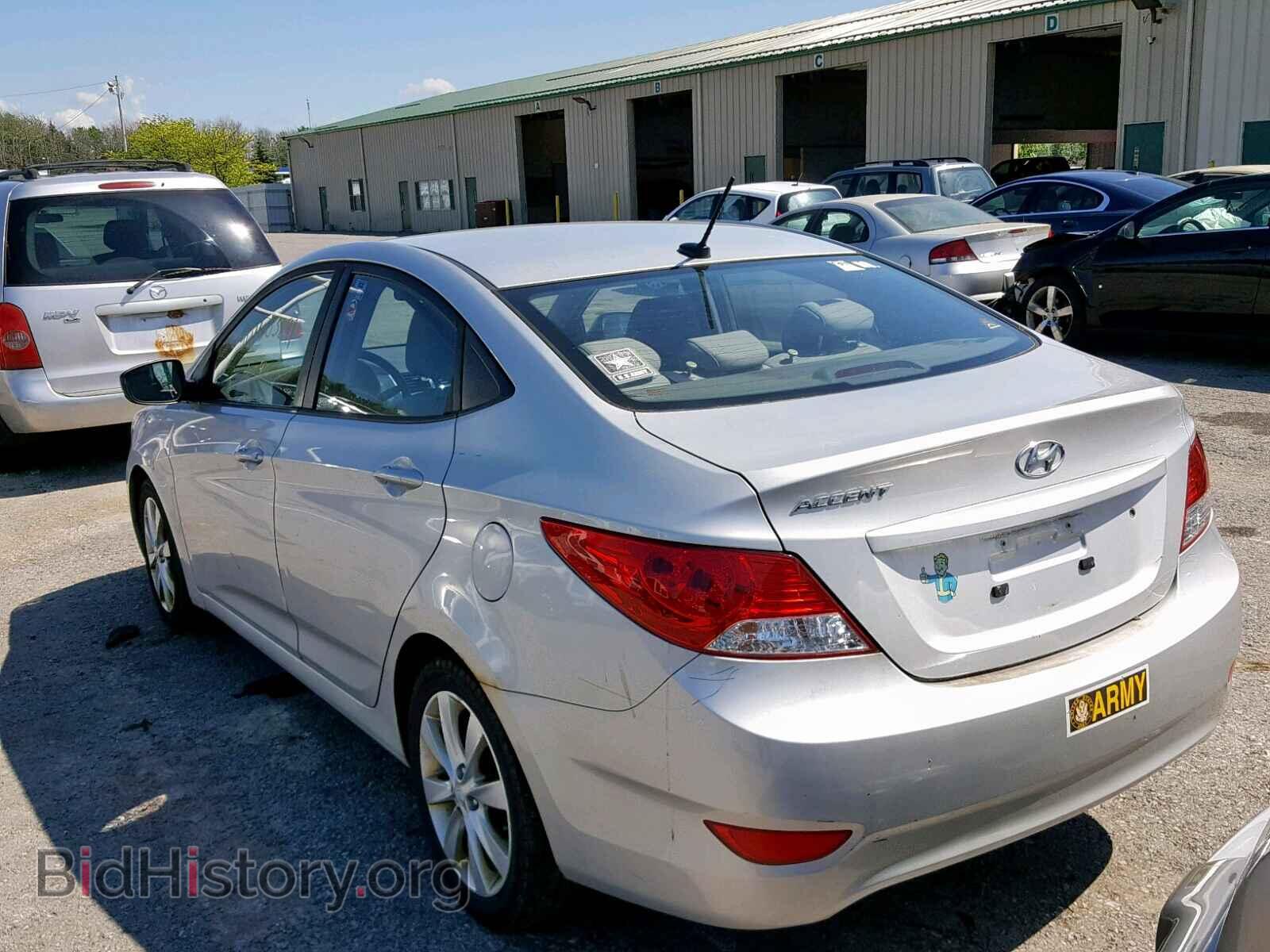 2012 HYUNDAI ACCENT - VIN: KMHCU4AE8CU071636 - Photo 3