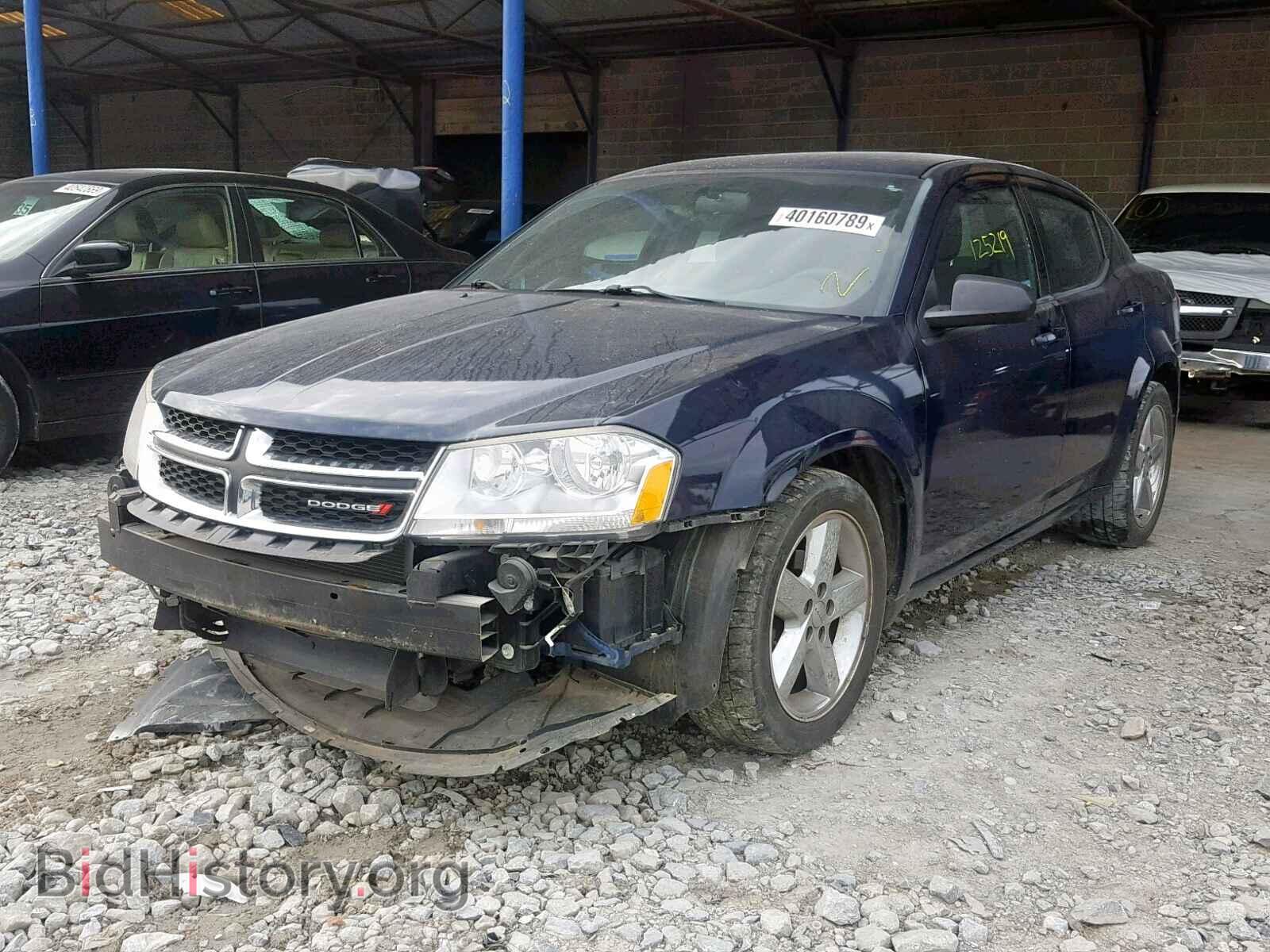 2013 DODGE AVENGER - VIN: 1C3CDZAB3DN564955 - Фото 2