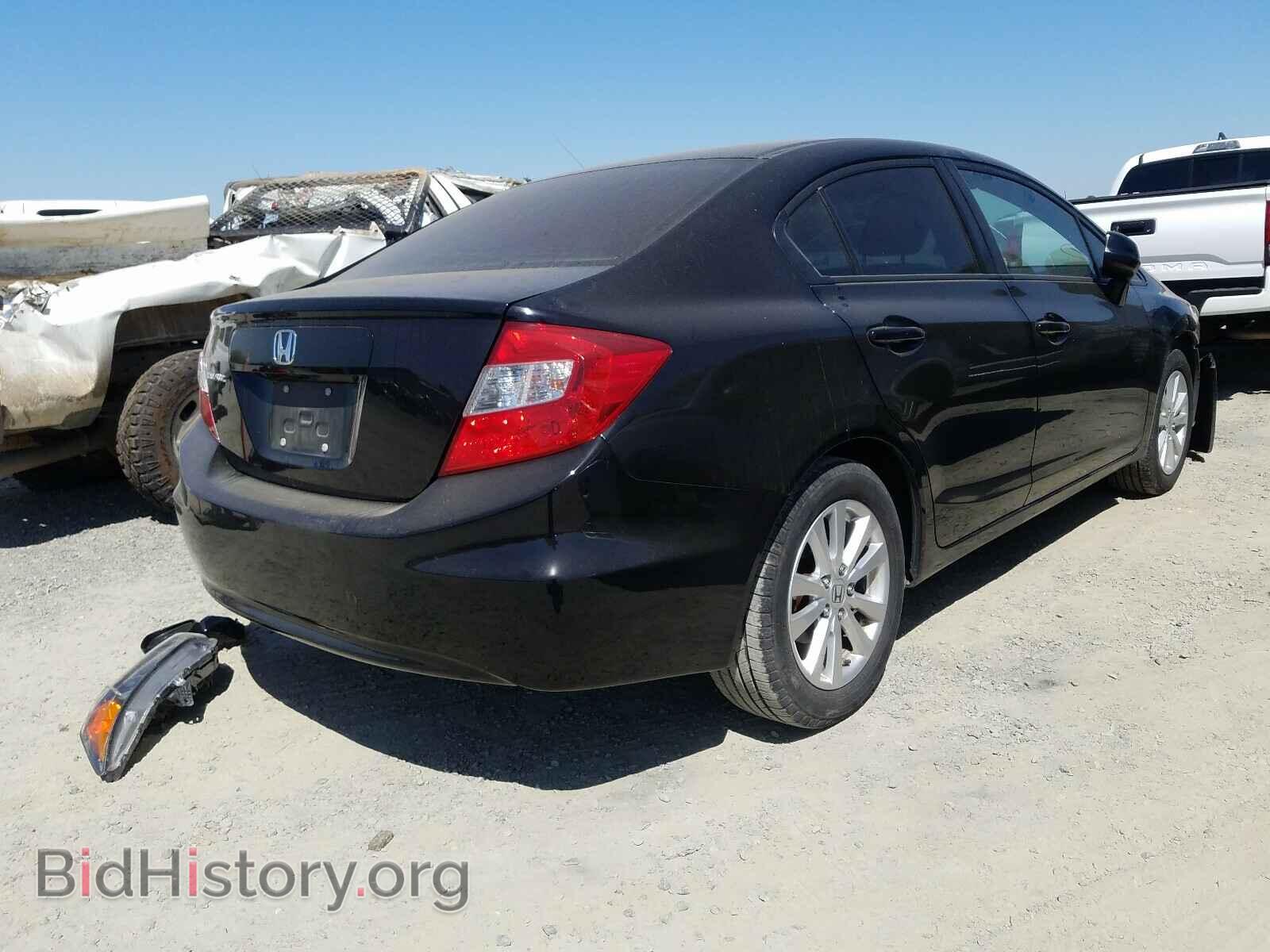 2012 HONDA CIVIC - VIN: 19XFB2F93CE333553 - Фото 4