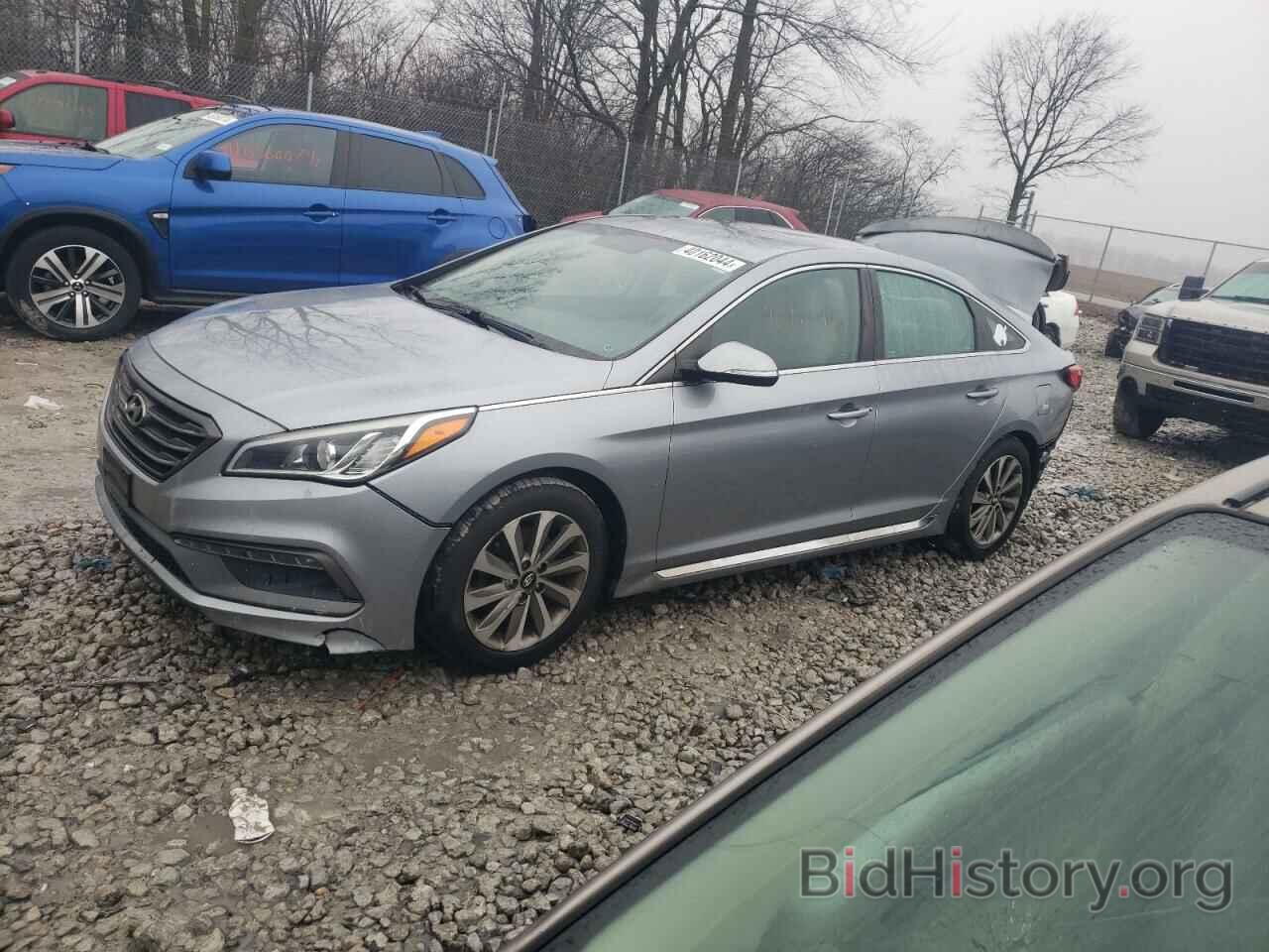 Photo 5NPE34AF1FH023077 - HYUNDAI SONATA 2015