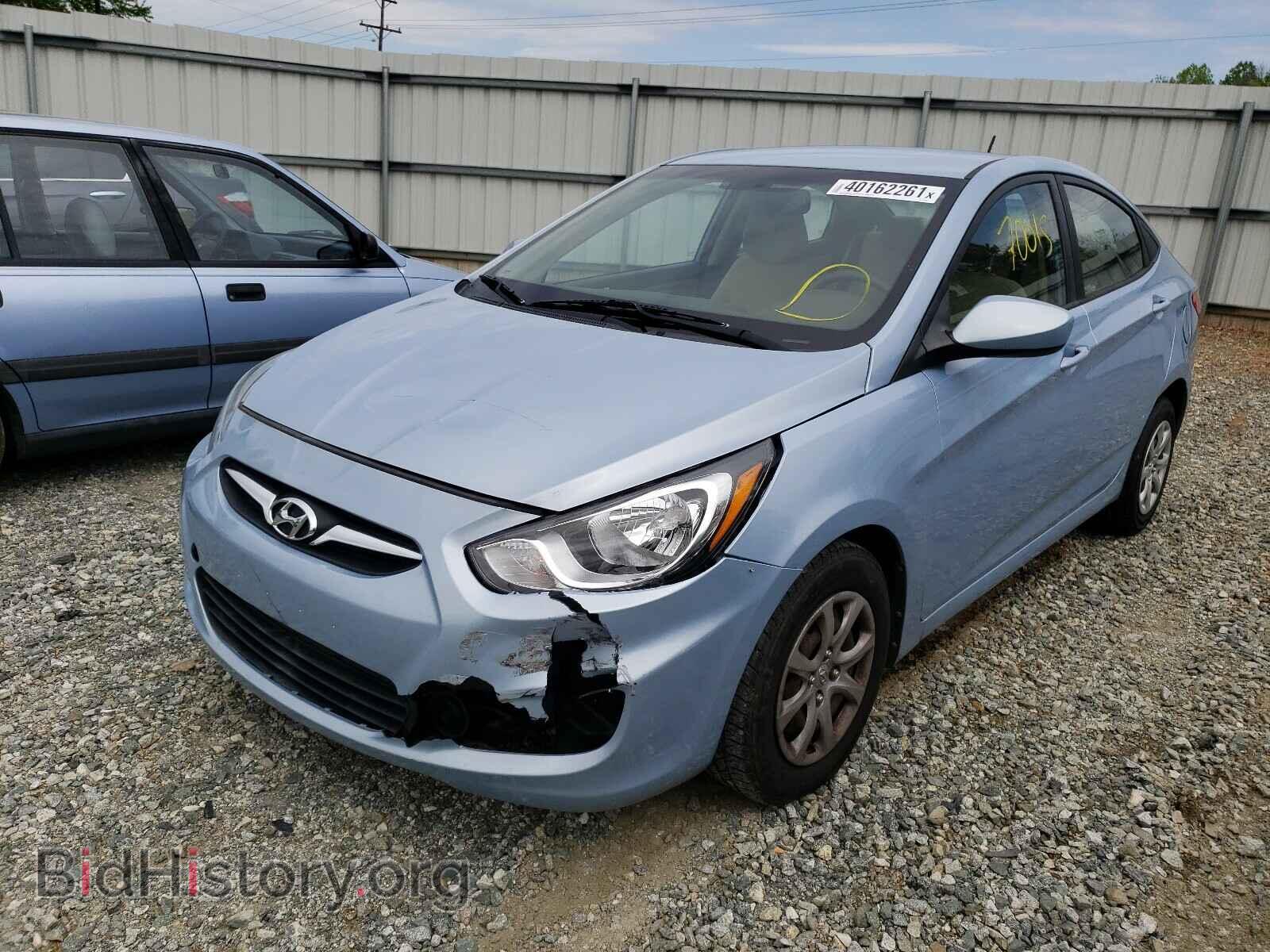 2012 HYUNDAI ACCENT - VIN: KMHCT4AE5CU189744 - Фото 2