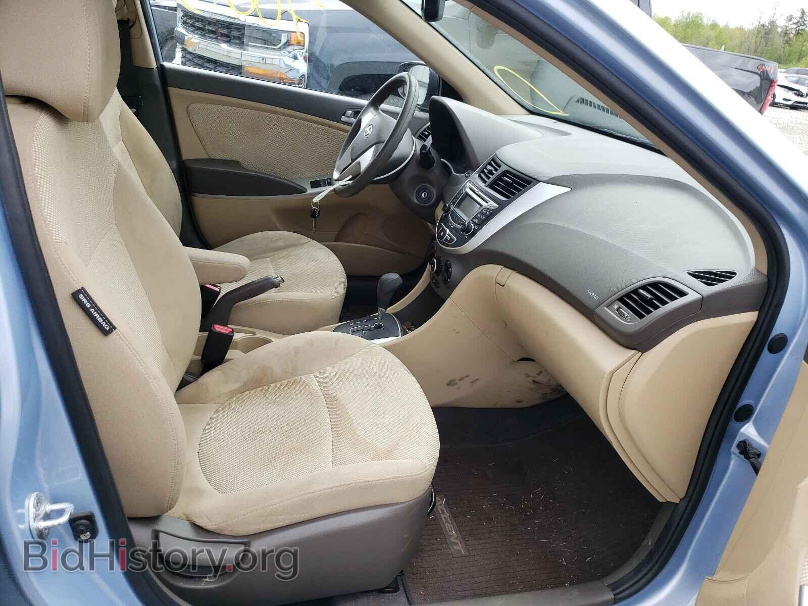 2012 HYUNDAI ACCENT - VIN: KMHCT4AE5CU189744 - Фото 5