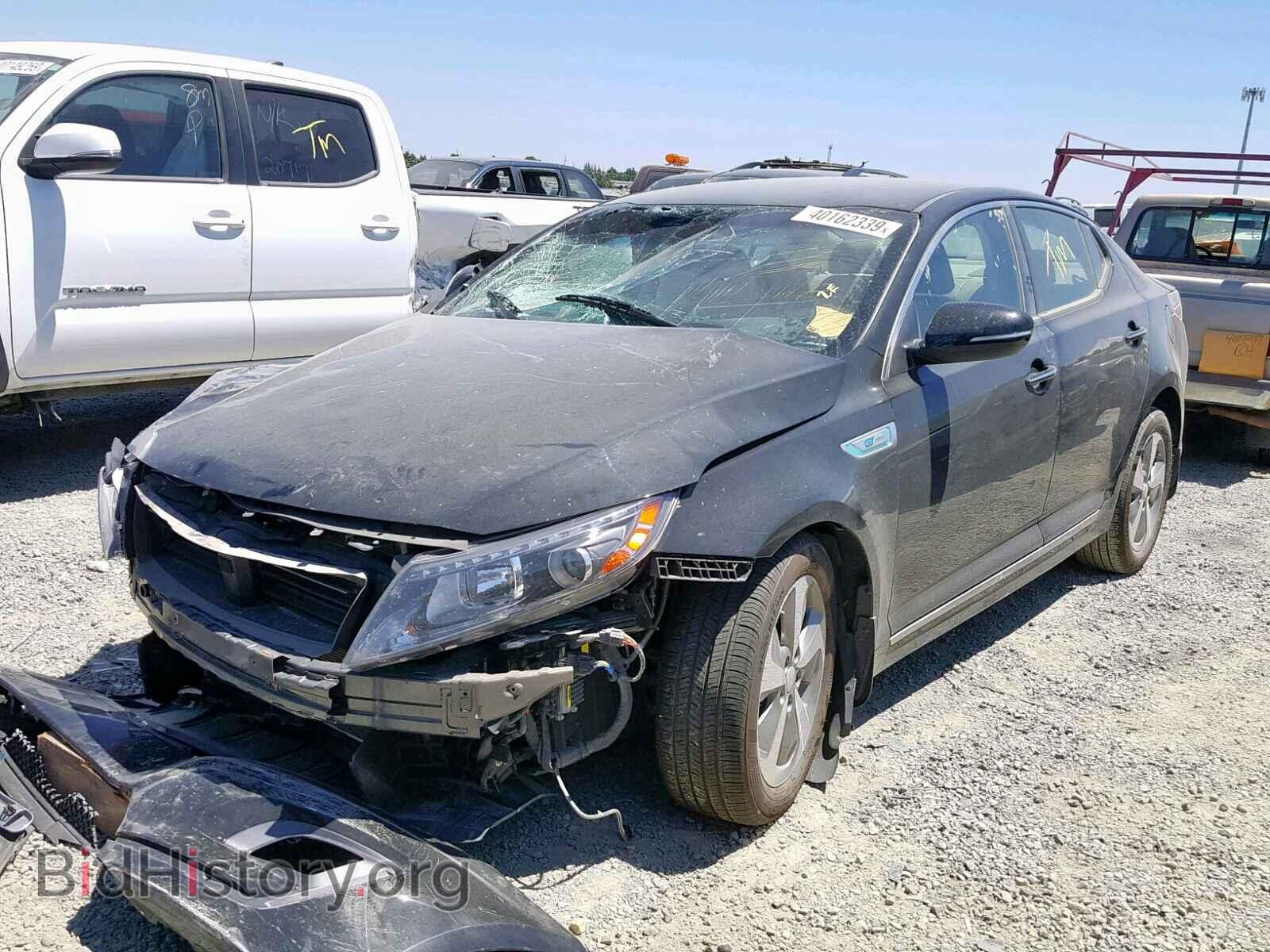 2016 KIA OPTIMA HYB - VIN: KNAGN4AD9G5098268 - Фото 2