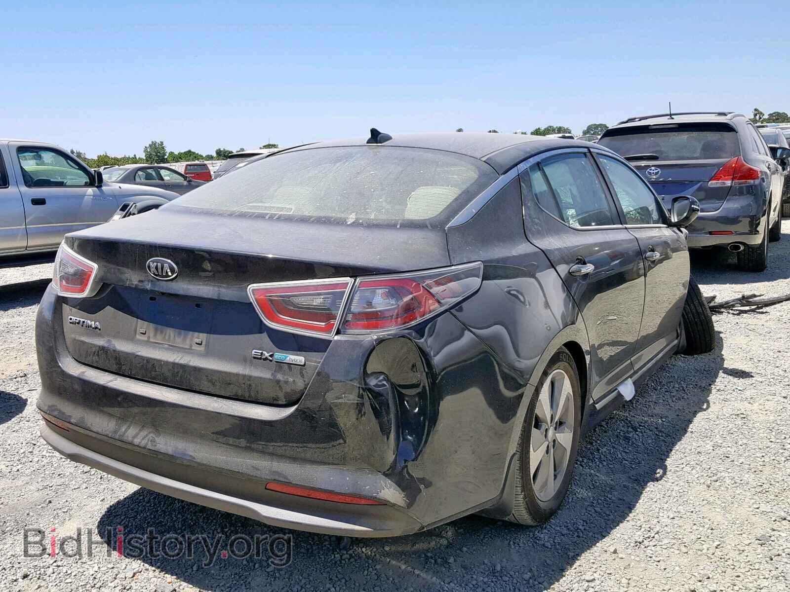 2016 KIA OPTIMA HYB - VIN: KNAGN4AD9G5098268 - Фото 4