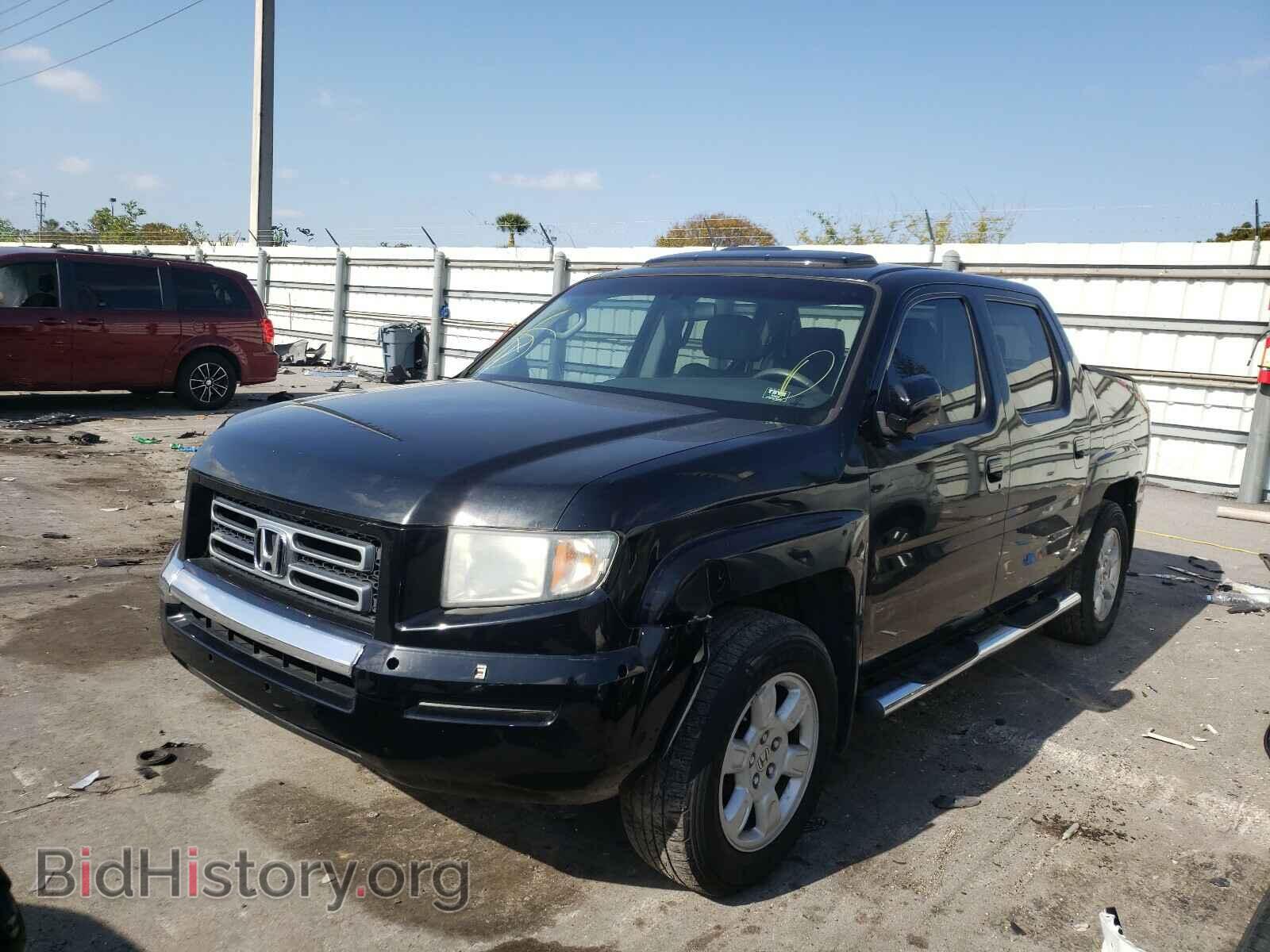 2007 HONDA RIDGELINE - VIN: 2HJYK16567H505421 - Фото 2