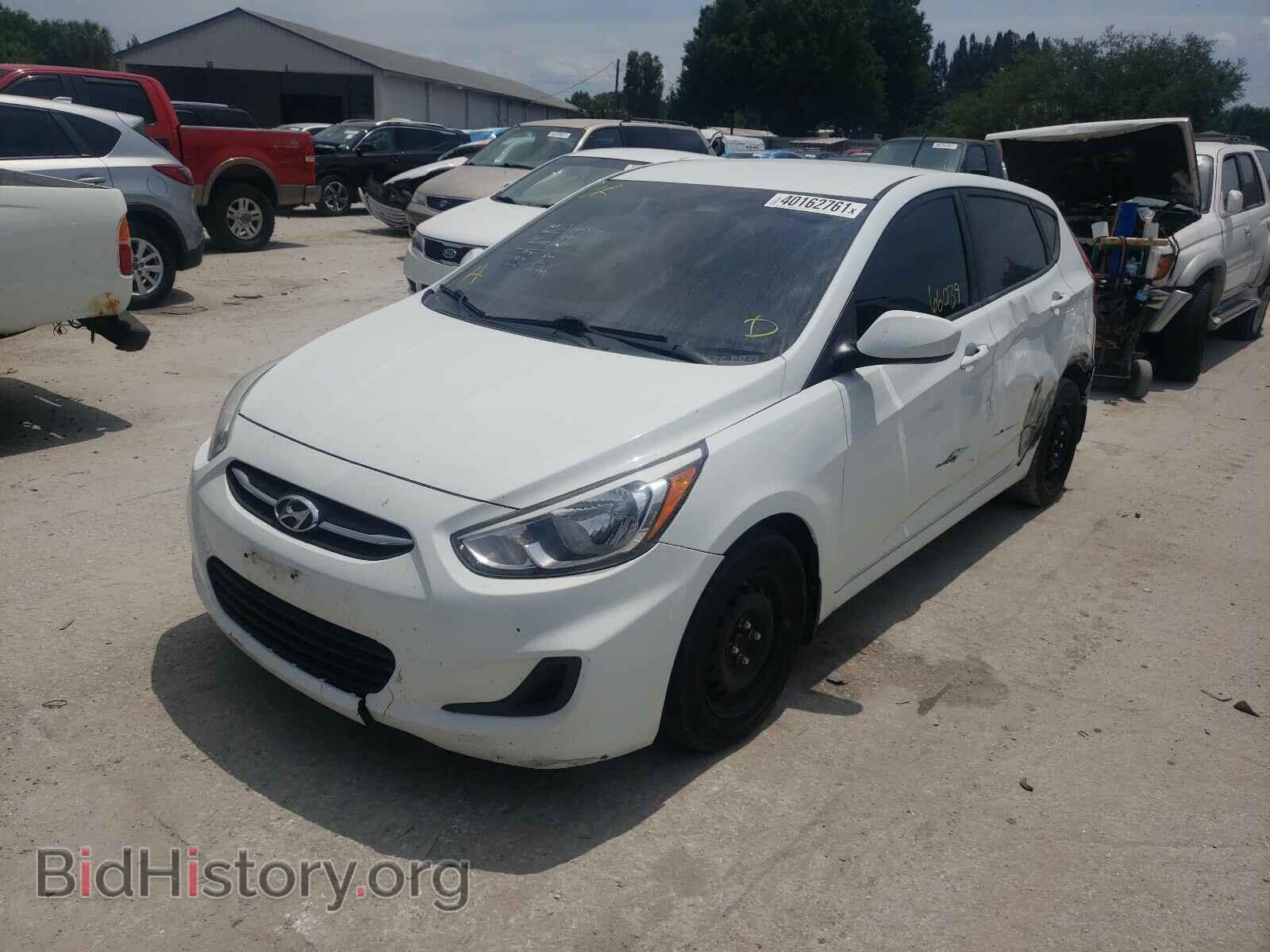 2015 HYUNDAI ACCENT - VIN: KMHCT5AE5FU215611 - Фото 2