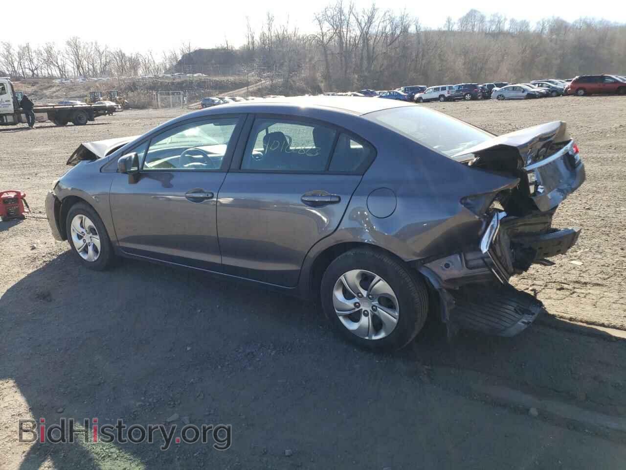 2014 HONDA CIVIC - VIN: 2HGFB2F57EH514497 - Фото 2