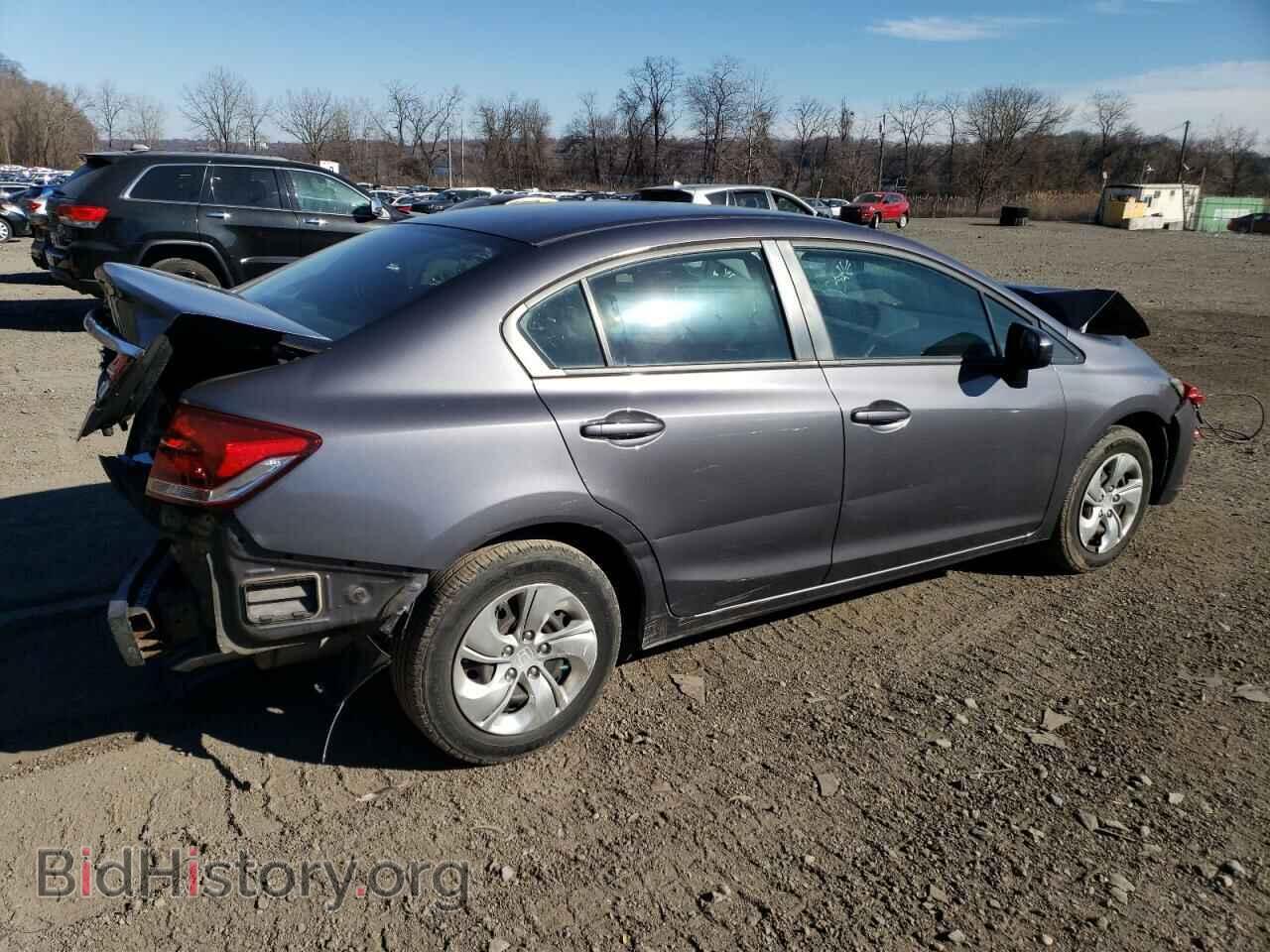2014 HONDA CIVIC - VIN: 2HGFB2F57EH514497 - Фото 3