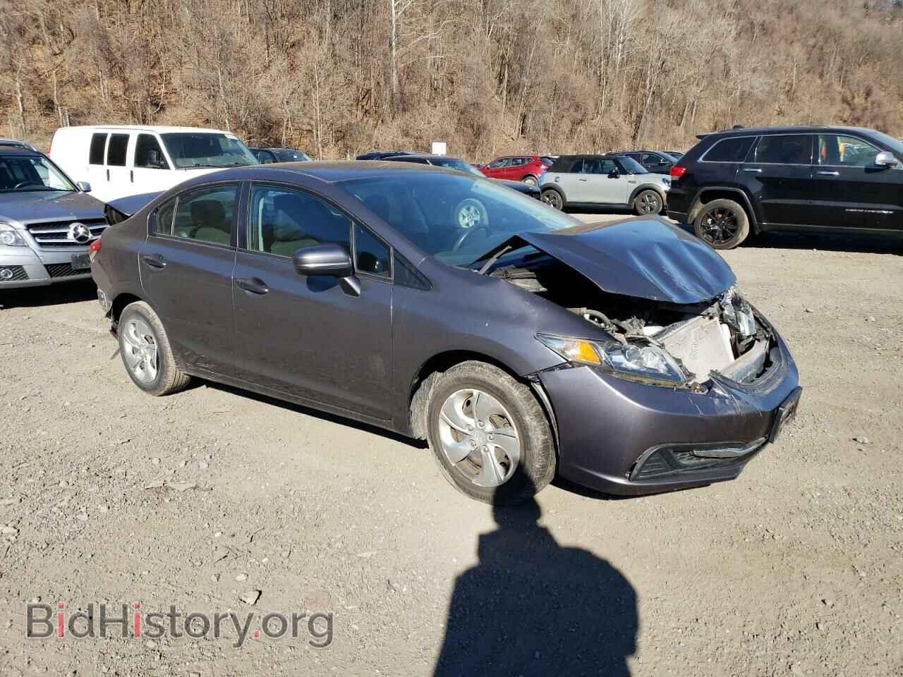 2014 HONDA CIVIC - VIN: 2HGFB2F57EH514497 - Фото 4