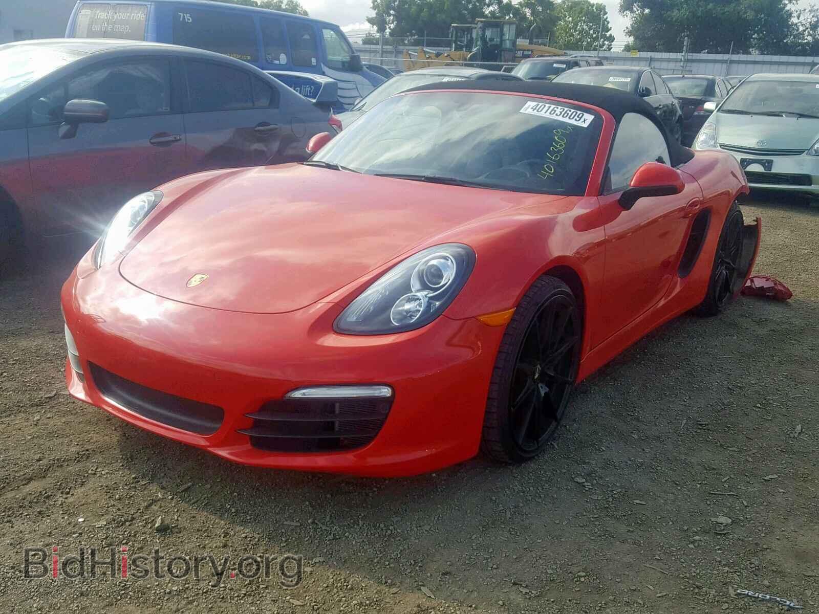 2015 PORSCHE BOXSTER - VIN: WP0CA2A89FS120452 - Фото 2