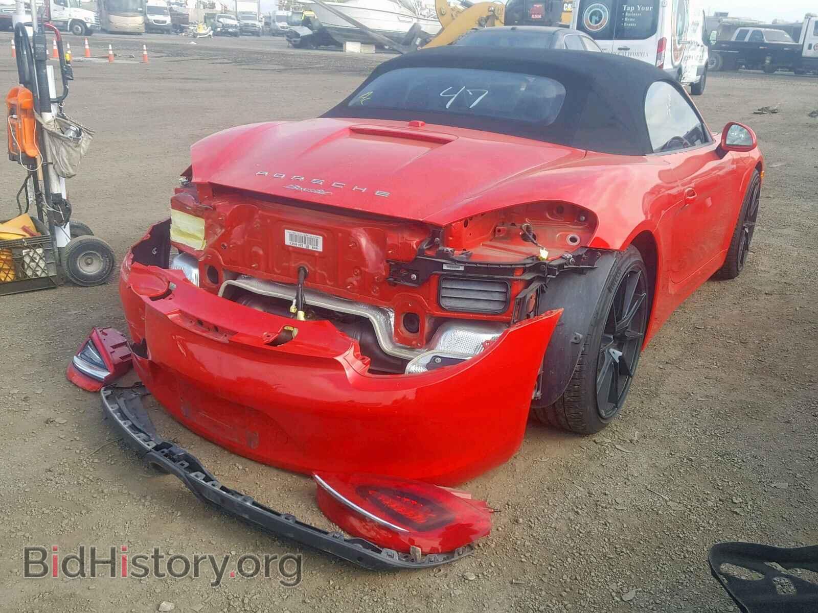 2015 PORSCHE BOXSTER - VIN: WP0CA2A89FS120452 - Фото 4