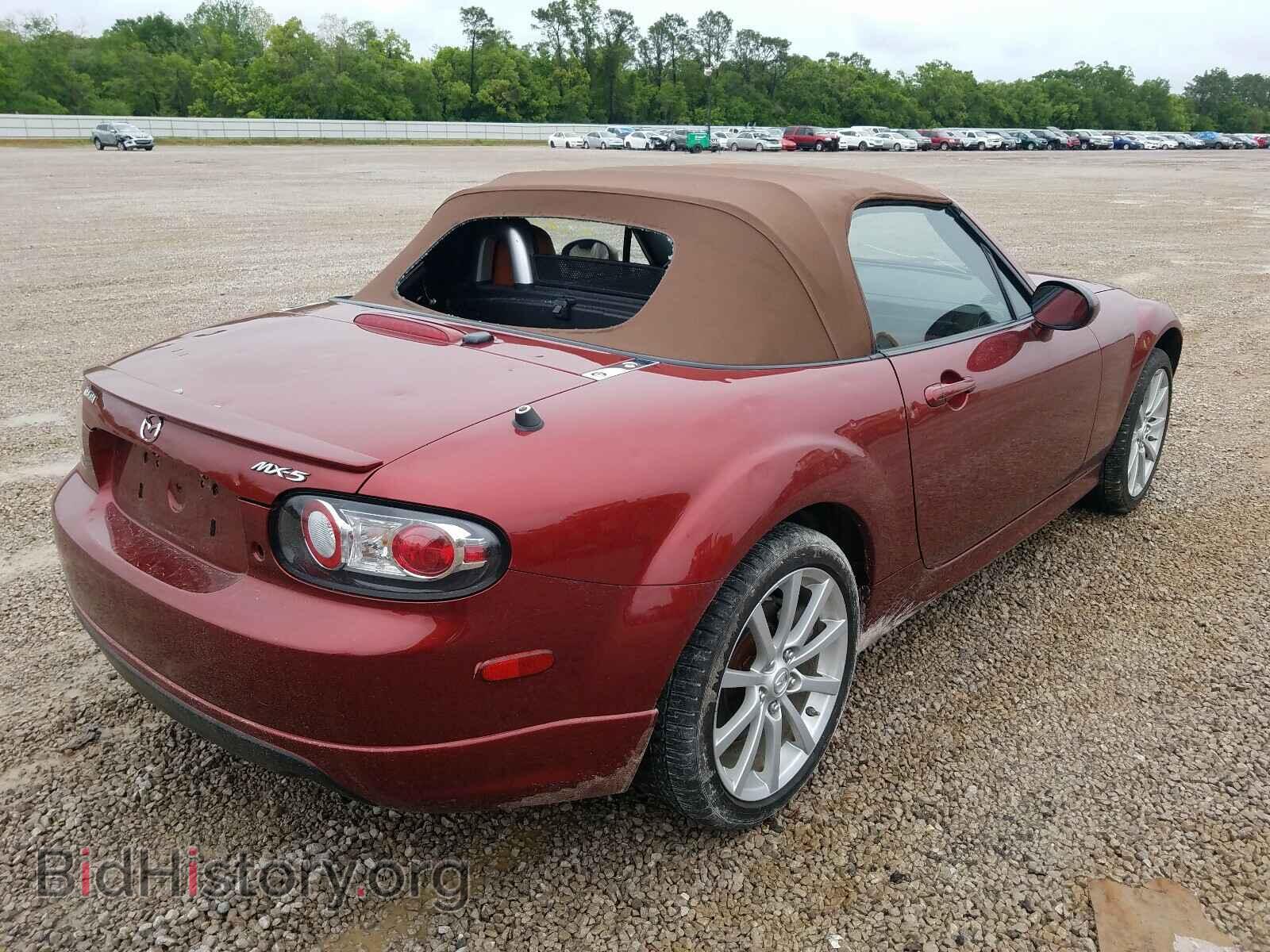 2007 MAZDA MX5 - VIN: JM1NC25F870126526 - Фото 4