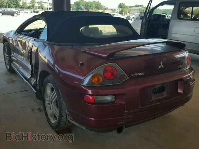 2003 MITSUBISHI ECLIPSE - VIN: 4A3AE55H83E100983 - Фото 3