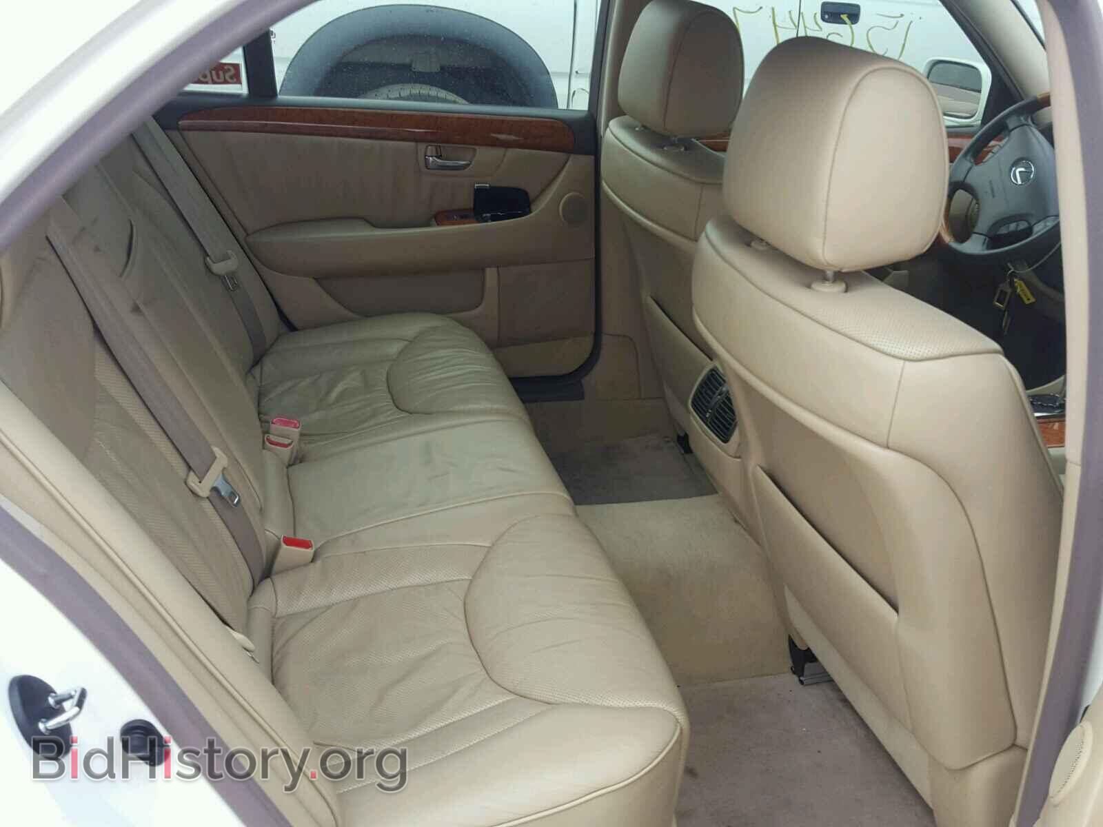 2004 LEXUS LS - VIN: JTHBN36F040132574 - Фото 6