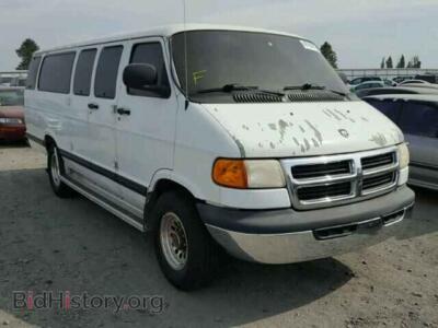 2001 Dodge RAM VAN RAM Wagon, белый — VIN 2B5WB35Z41K541381, Copart