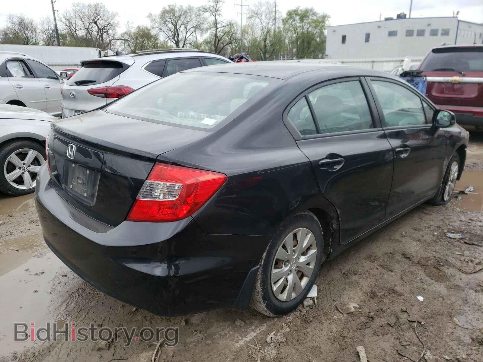 2012 HONDA CIVIC - VIN: 19XFB2F5XCE058437 - Фото 4
