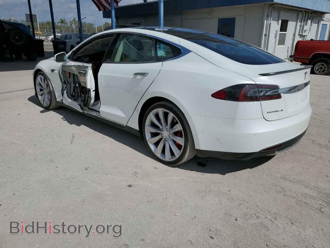 2015 TESLA MODEL S - VIN: 5YJSA1H2XFFP76213 - Photo 2