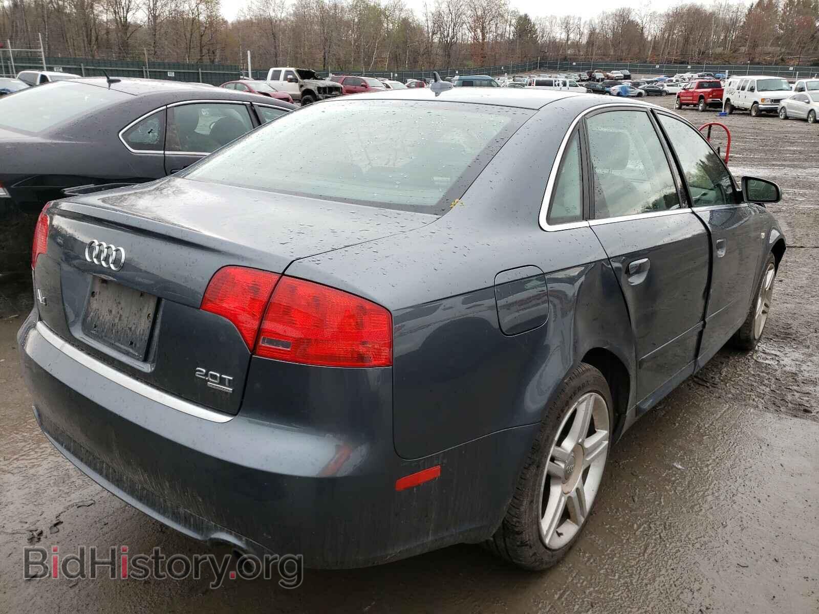 2008 AUDI A4 - VIN: WAUDF78EX8A058161 - Фото 4