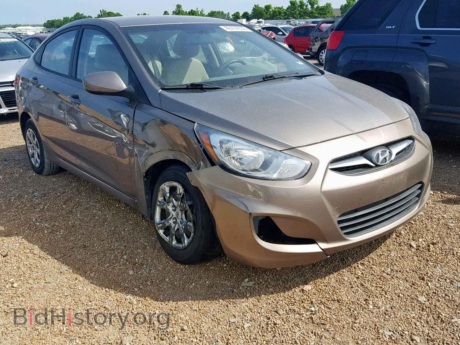 Photo KMHCT4AE2CU235708 - HYUNDAI ACCENT 2012