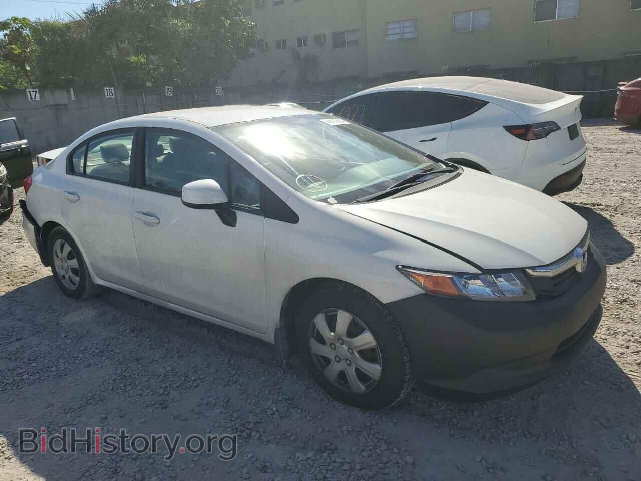 2012 HONDA CIVIC - VIN: 2HGFB2F53CH608115 - Фото 4