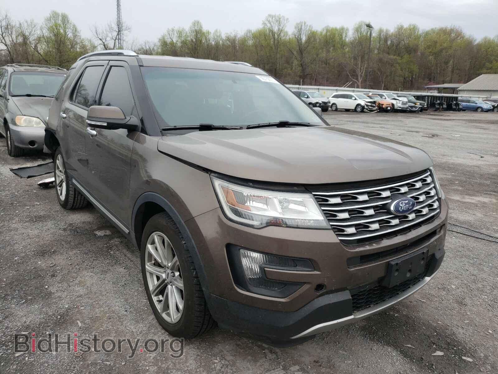 Photo 1FM5K8F84GGA10393 - FORD EXPLORER 2016