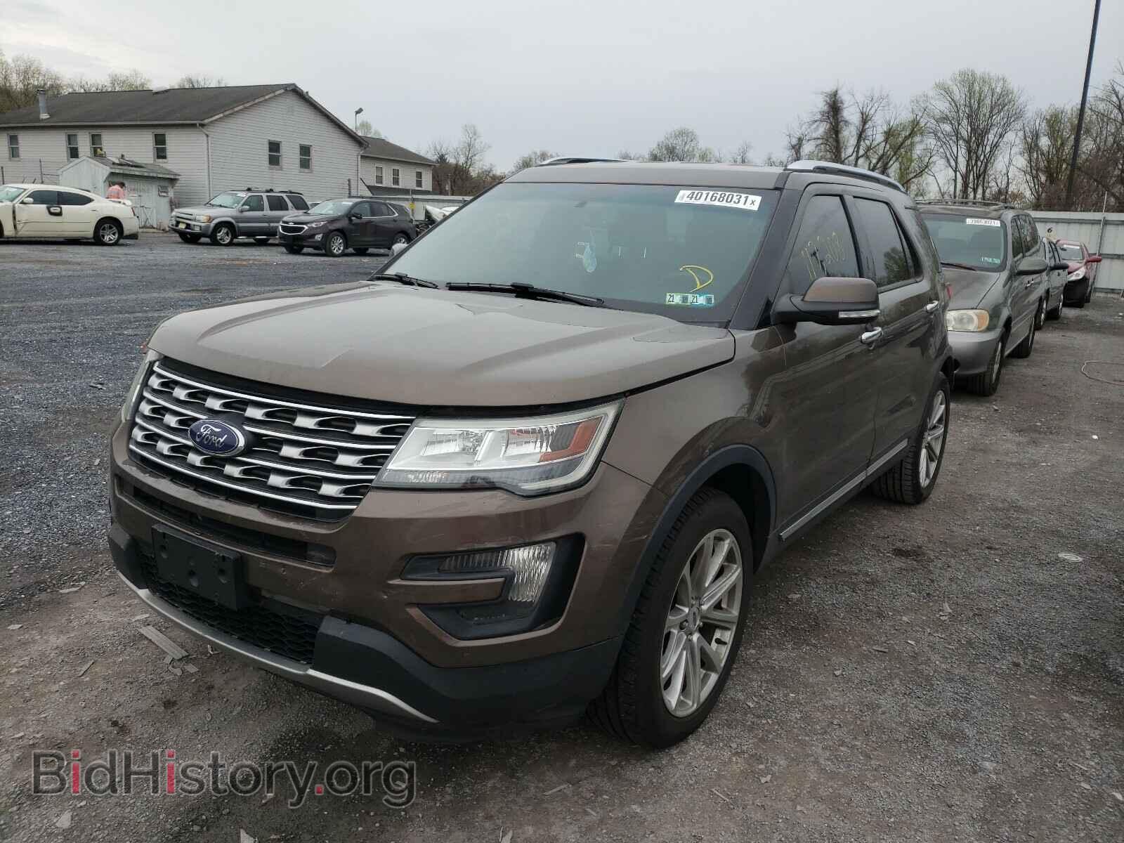 2016 FORD EXPLORER - VIN: 1FM5K8F84GGA10393 - Photo 2