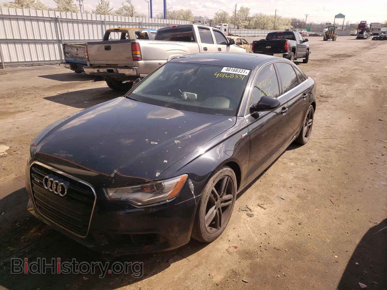 2012 AUDI A6 - VIN: WAUBGAFC0CN006980 - Фото 2