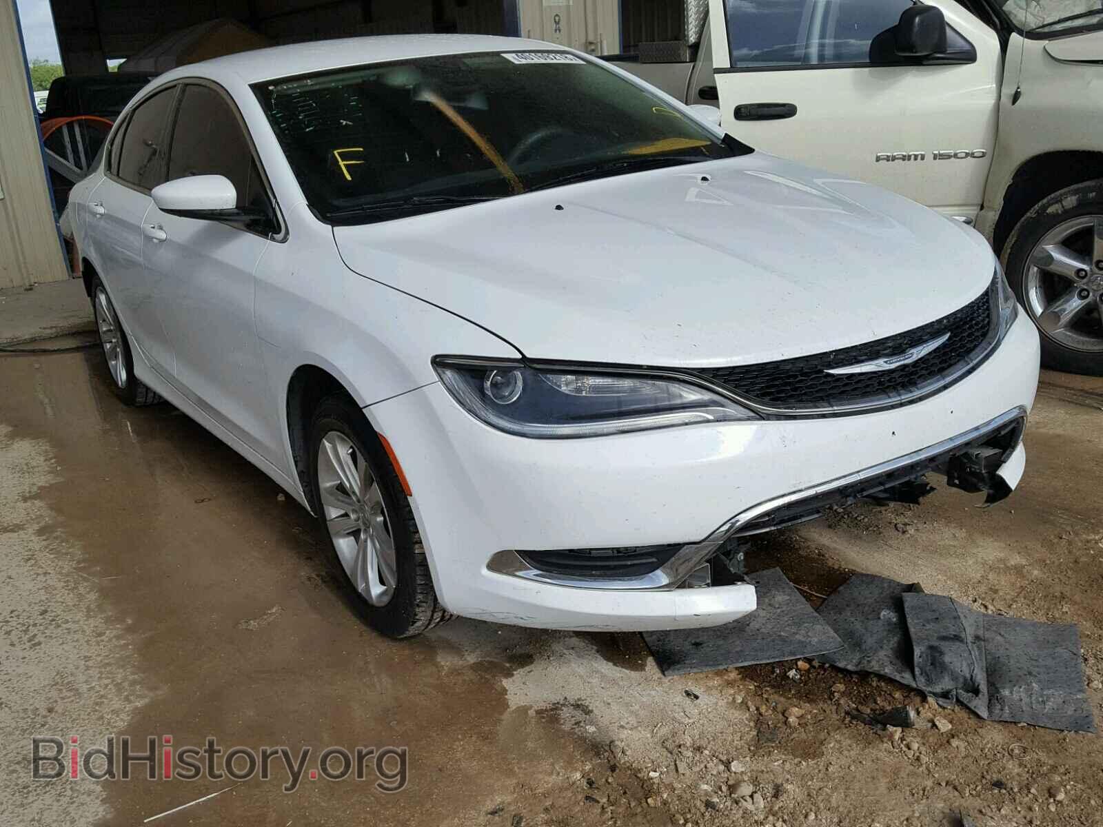 Фотография 1C3CCCAB1FN653801 - CHRYSLER 200 2015
