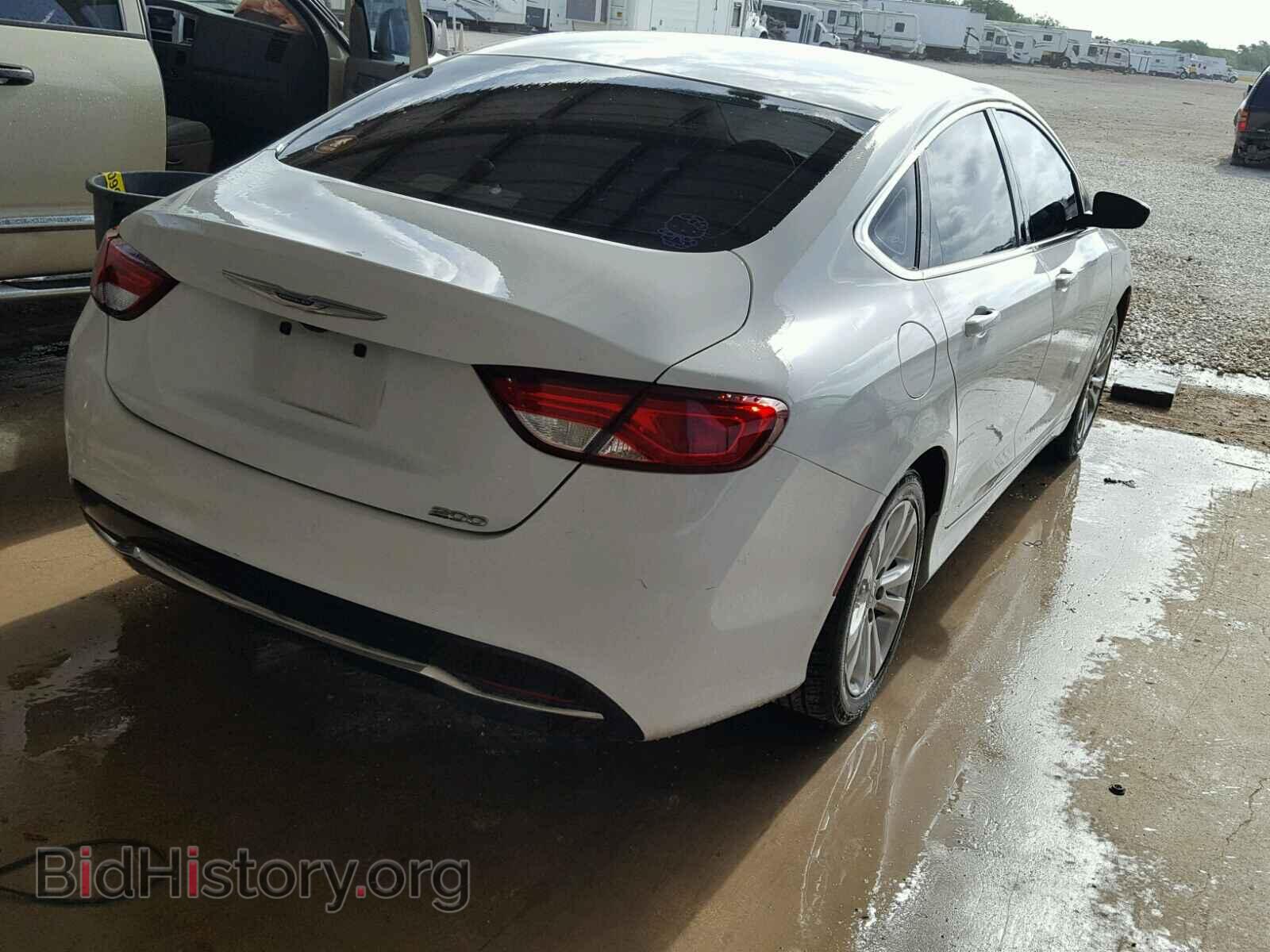 2015 CHRYSLER 200 - VIN: 1C3CCCAB1FN653801 - Photo 4