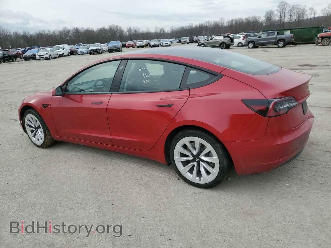 2022 TESLA MODEL 3 - VIN: 5YJ3E1EA8NF289143 - Фото 2