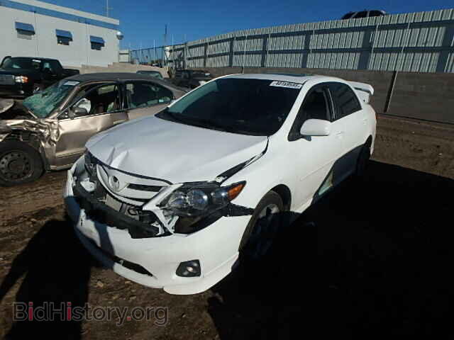 2011 TOYOTA COROLLA - VIN: 2T1BU4EE4BC732701 - Фото 2