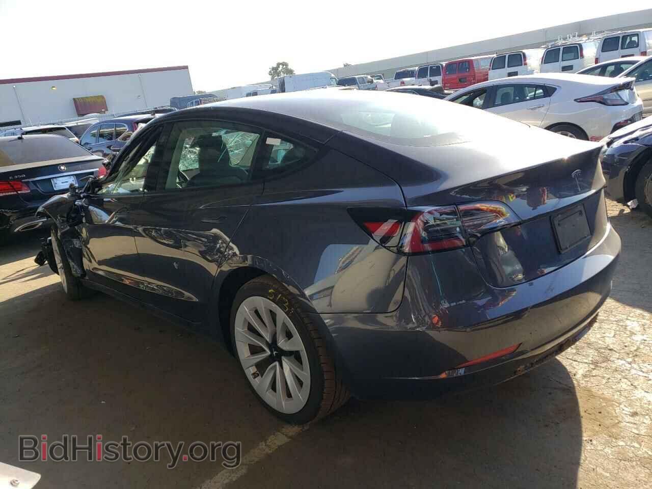 2022 TESLA MODEL 3 - VIN: 5YJ3E1EA0NF189585 - Photo 2