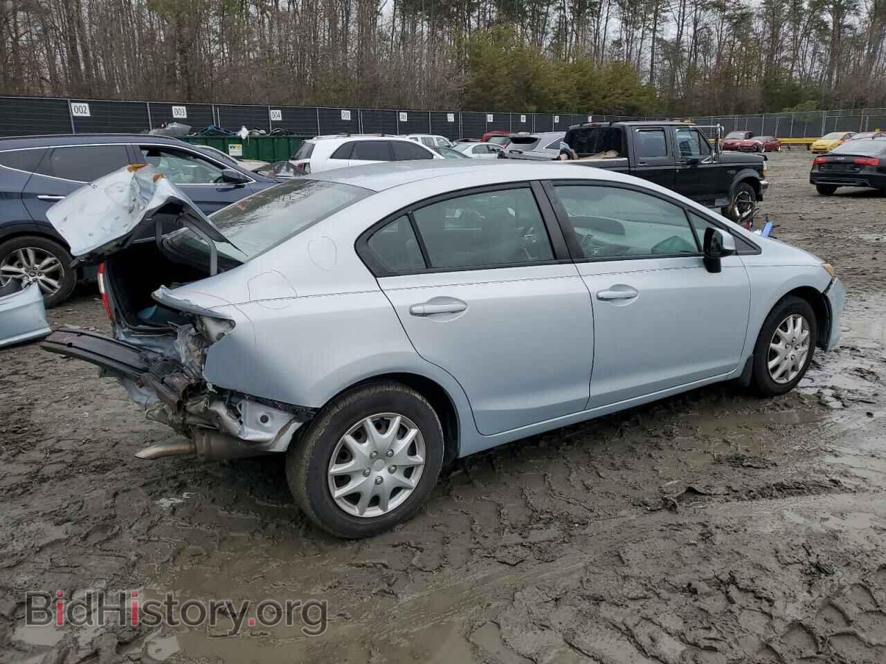 2012 HONDA CIVIC - VIN: 2HGFB2F53CH598184 - Фото 3
