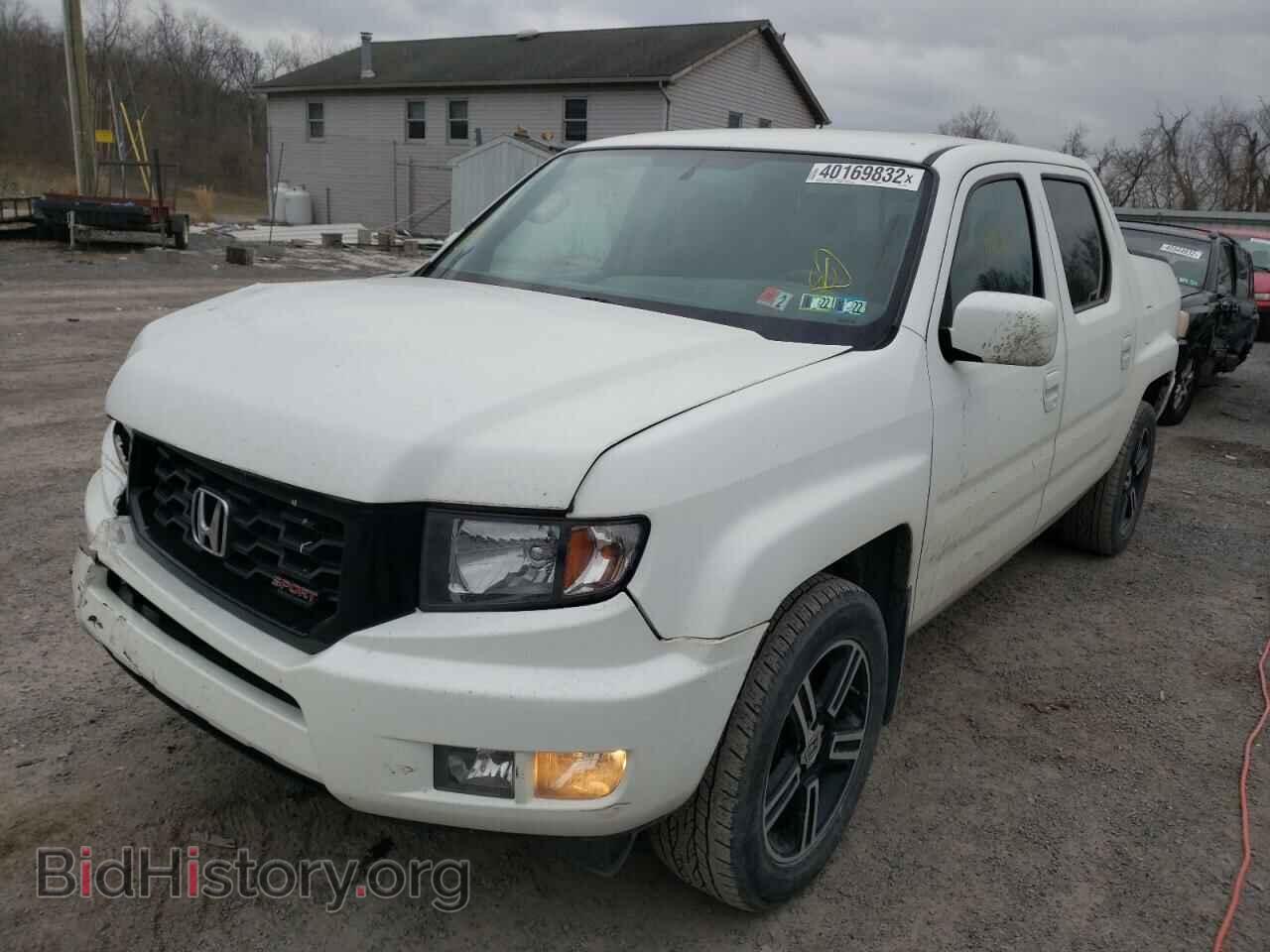 2013 HONDA RIDGELINE - VIN: 5FPYK1F70DB502027 - Фото 2