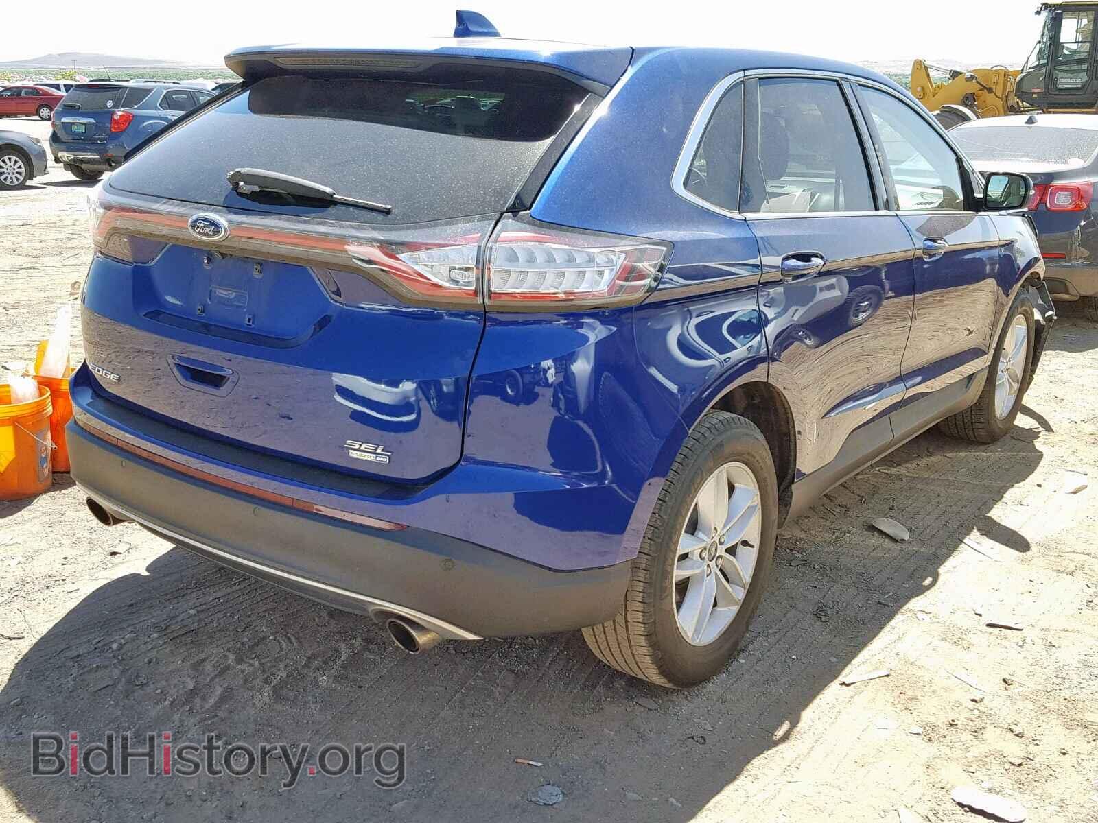 2015 FORD EDGE SEL - VIN: 2FMTK4J90FBB34831 - Фото 4