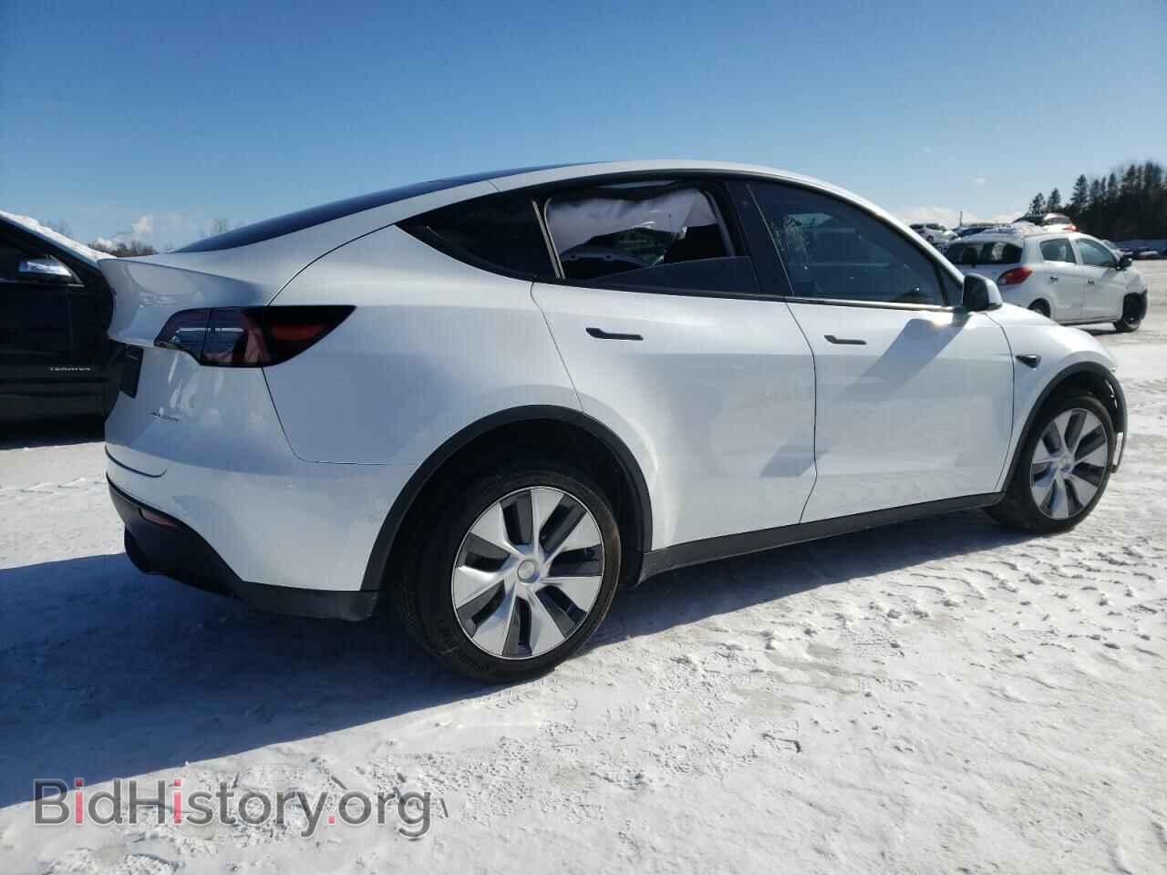 2022 TESLA MODEL Y - VIN: 7SAYGDEE4NF385018 - Фото 3