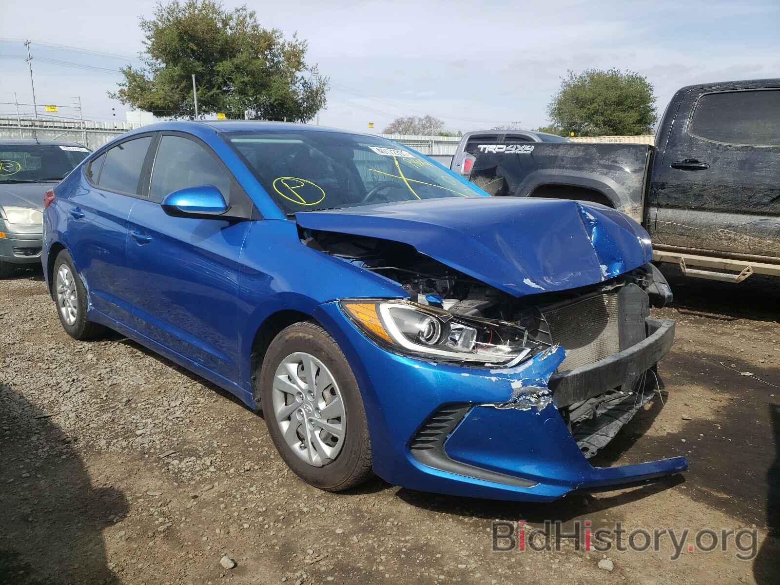 Photo KMHD74LF4HU112465 - HYUNDAI ELANTRA 2017