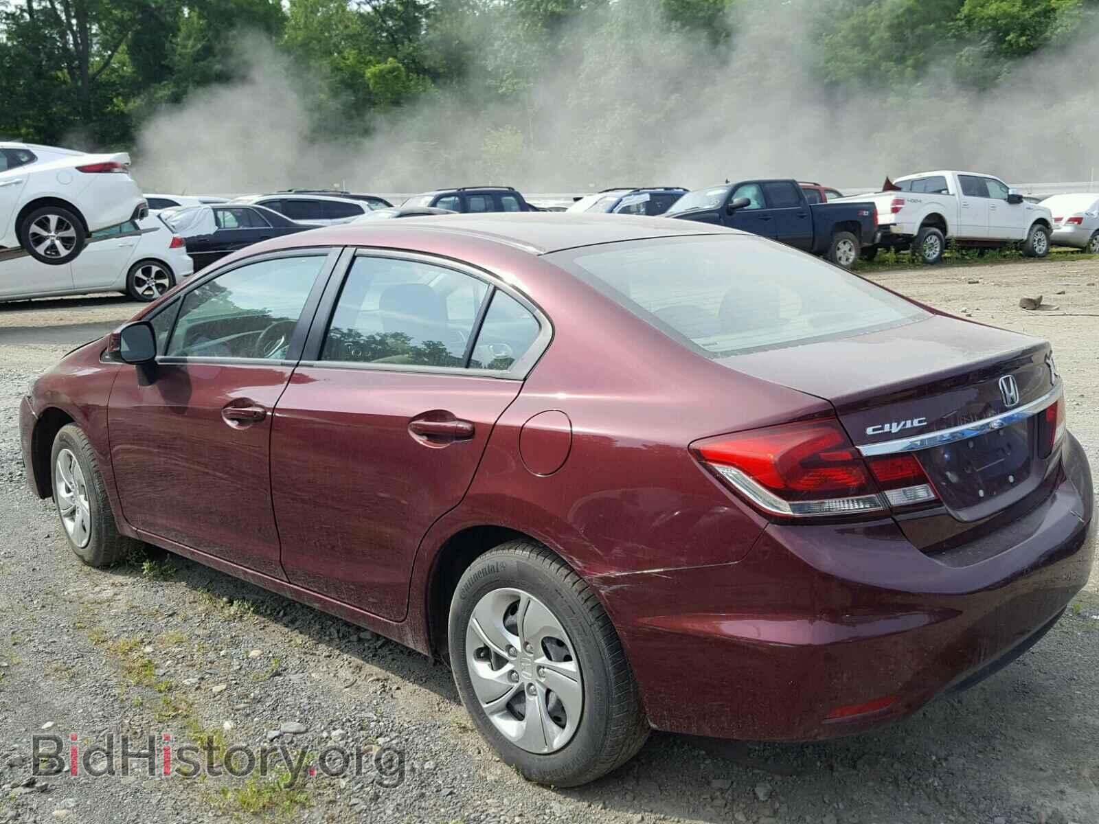 2013 HONDA CIVIC - VIN: 2HGFB2F55DH576995 - Фото 3