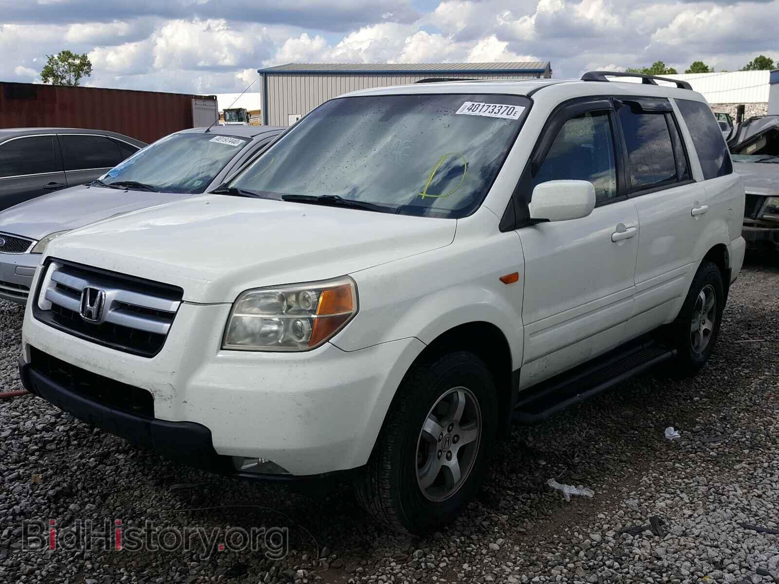 2007 HONDA PILOT - VIN: 5FNYF18537B005843 - Фото 2